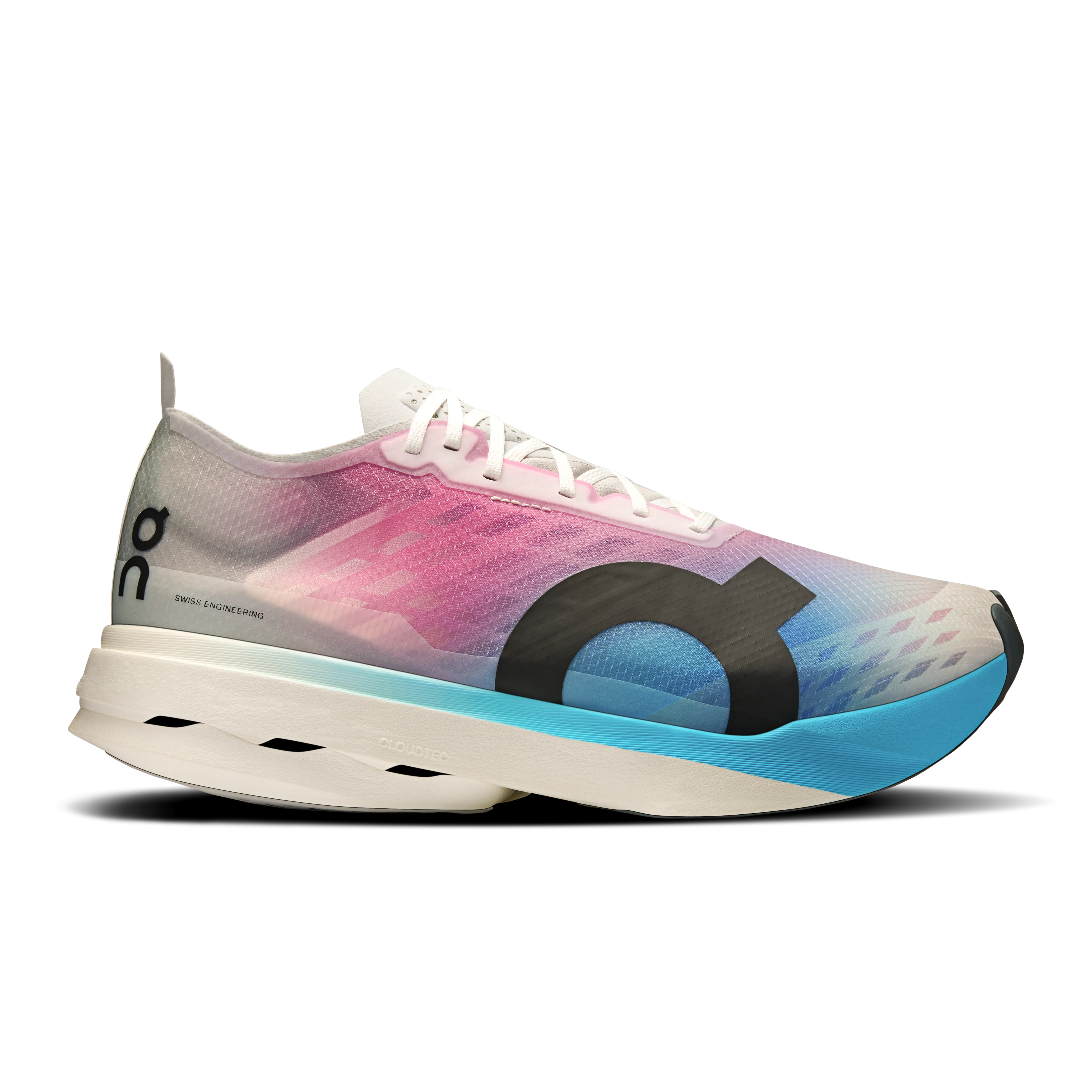 On Running Cloudboom Strike White HorizOn Running recyclable shoes leather - upper - feature shoes