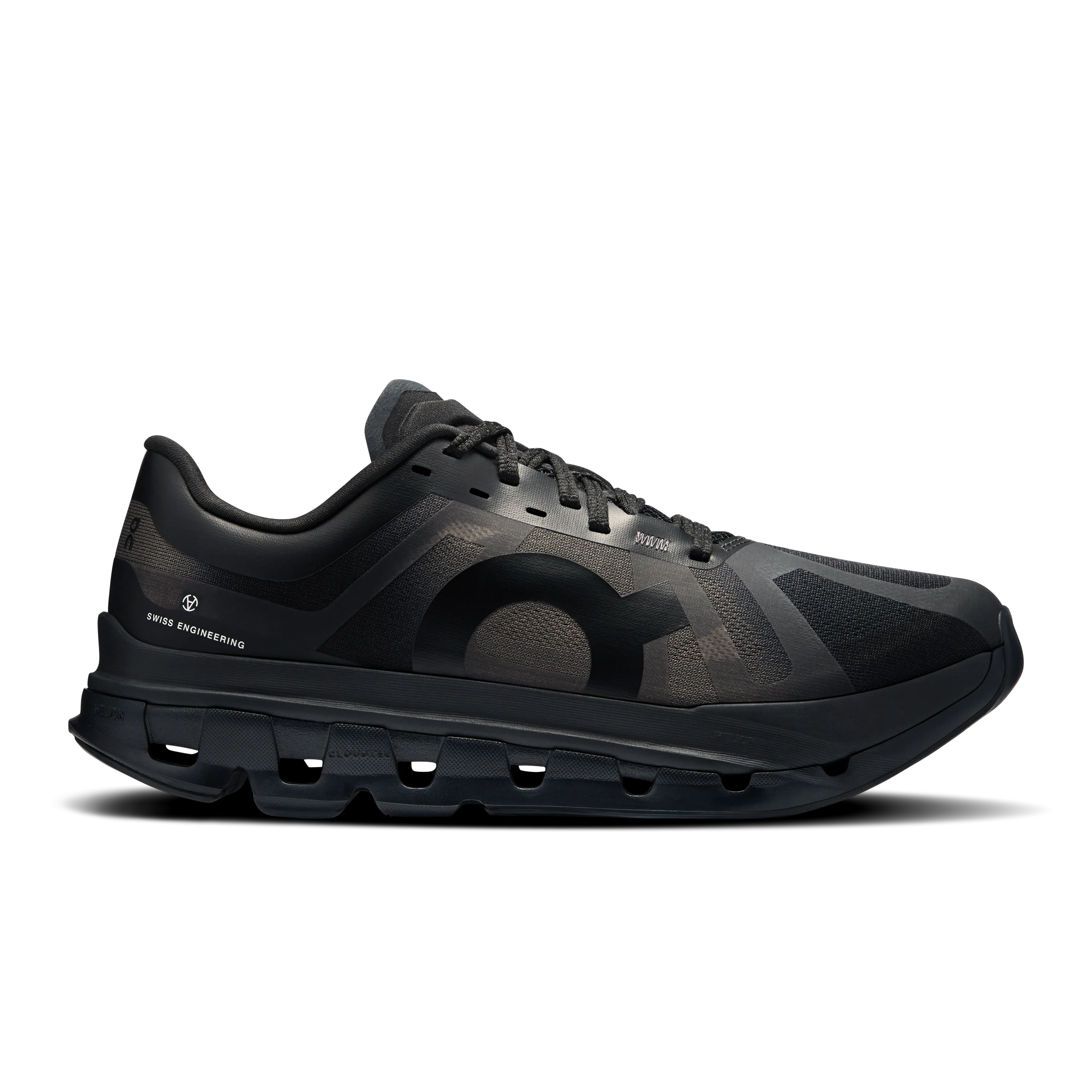 On Running Cloudflow 5 Slam Jam Gull Black (Women'S) Tight Weave Fabric