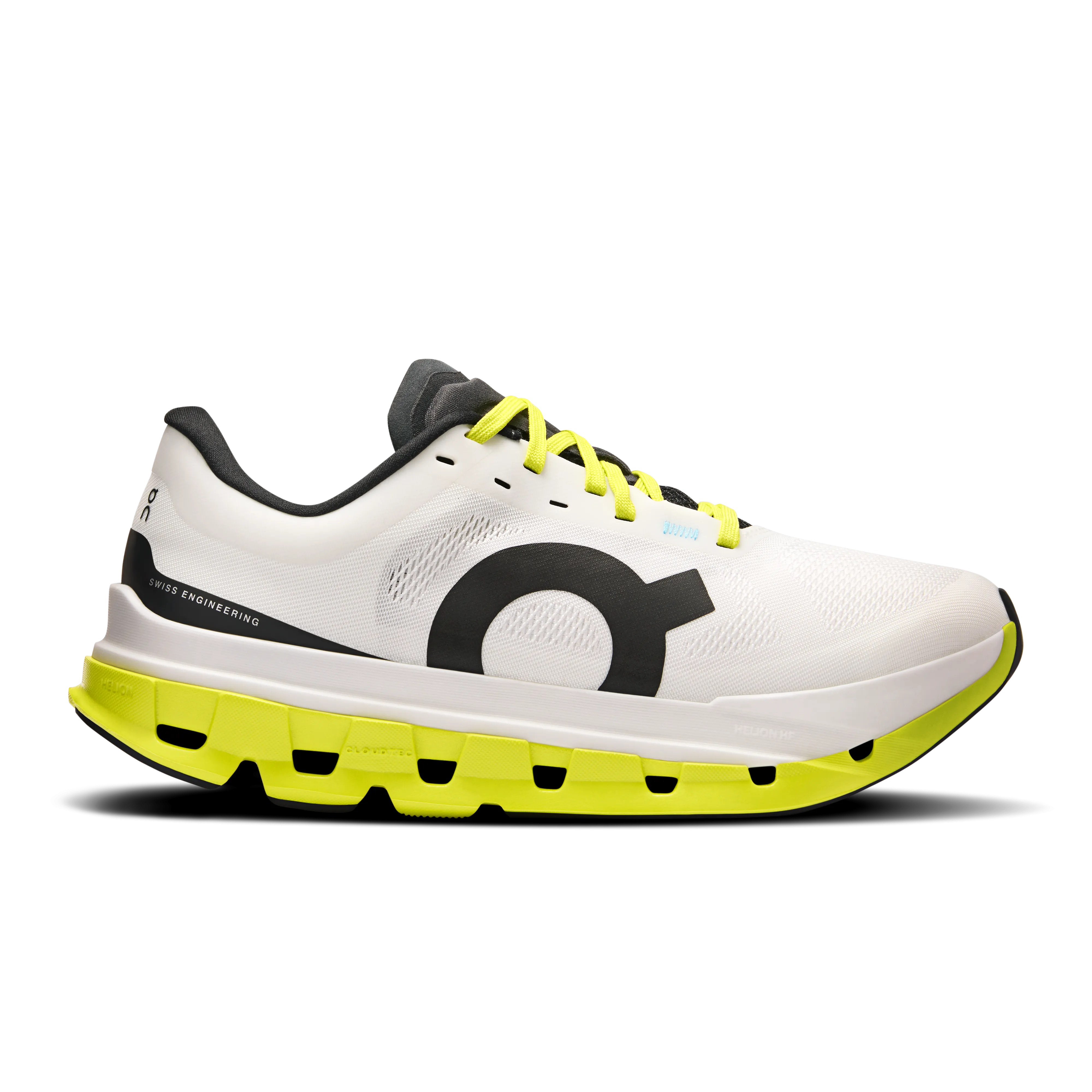 On Running Cloudflow 5 White Lime (Women'S) performance - optimized shoes