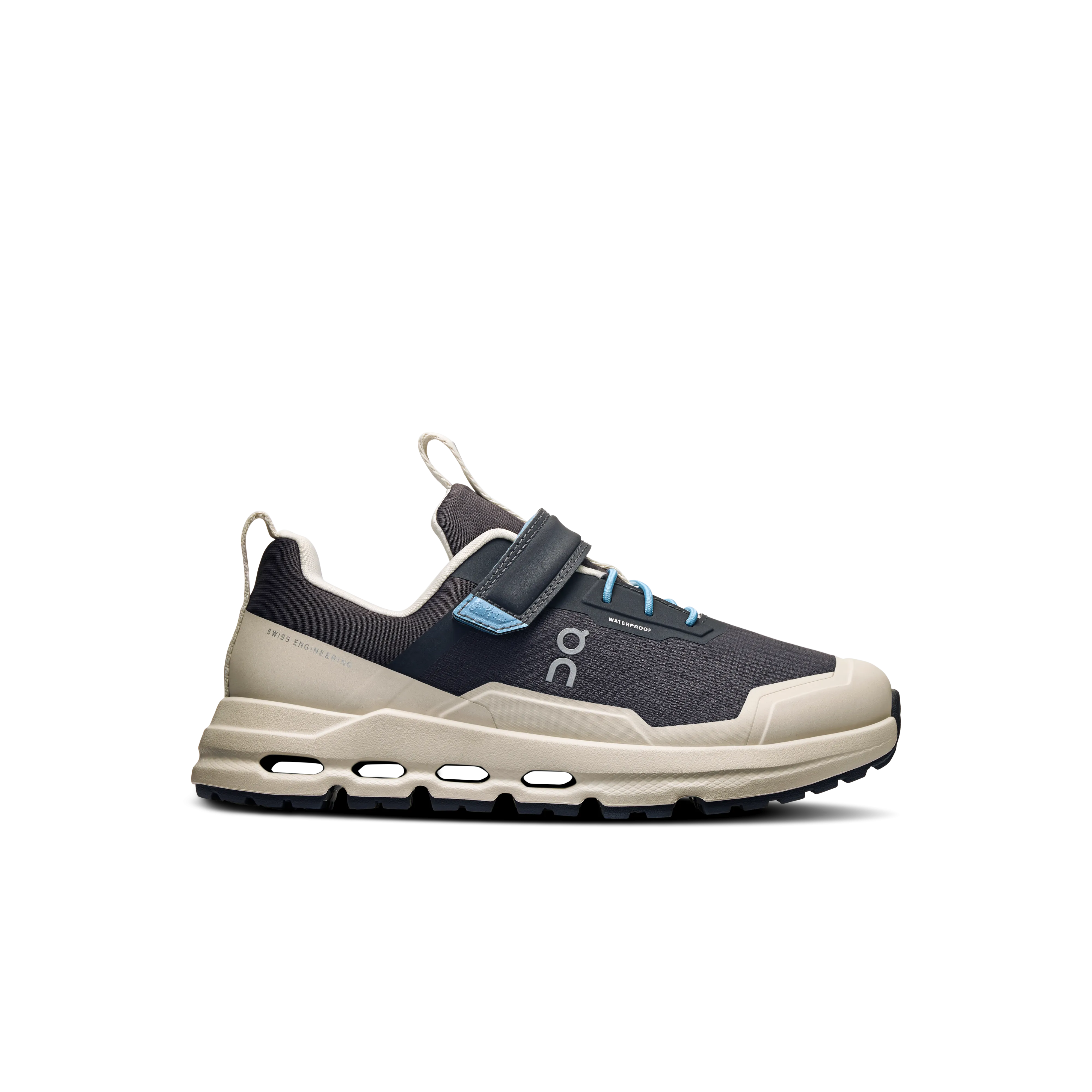 On Running Cloudhero Waterproof Eclipse Pearl Rockered Geometry