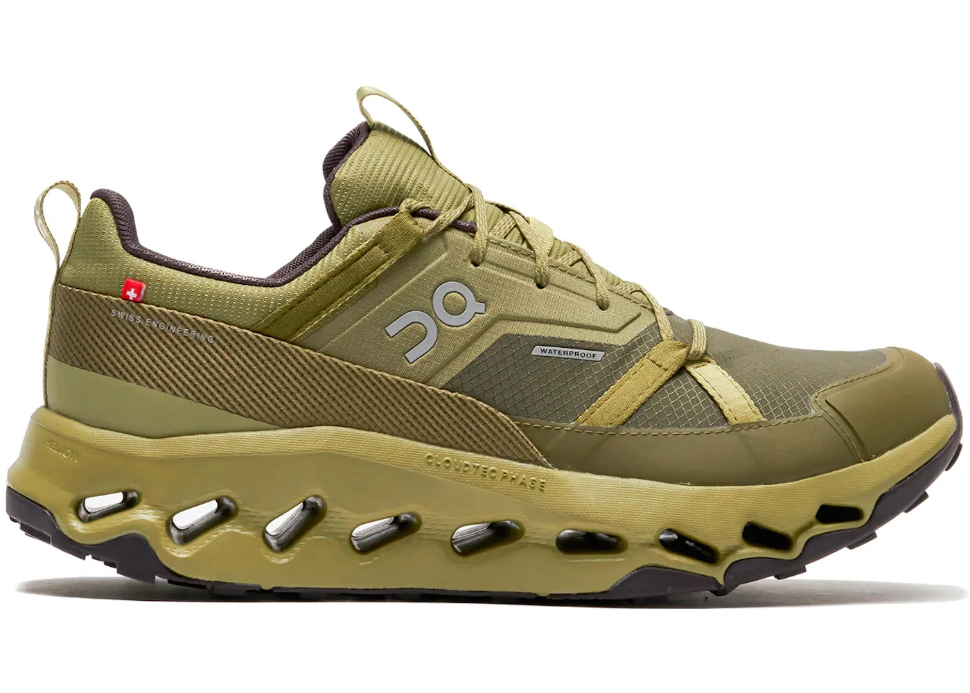On Running Cloudhorizon Waterproof Safari Olive ballistic - nylon - upper shoes