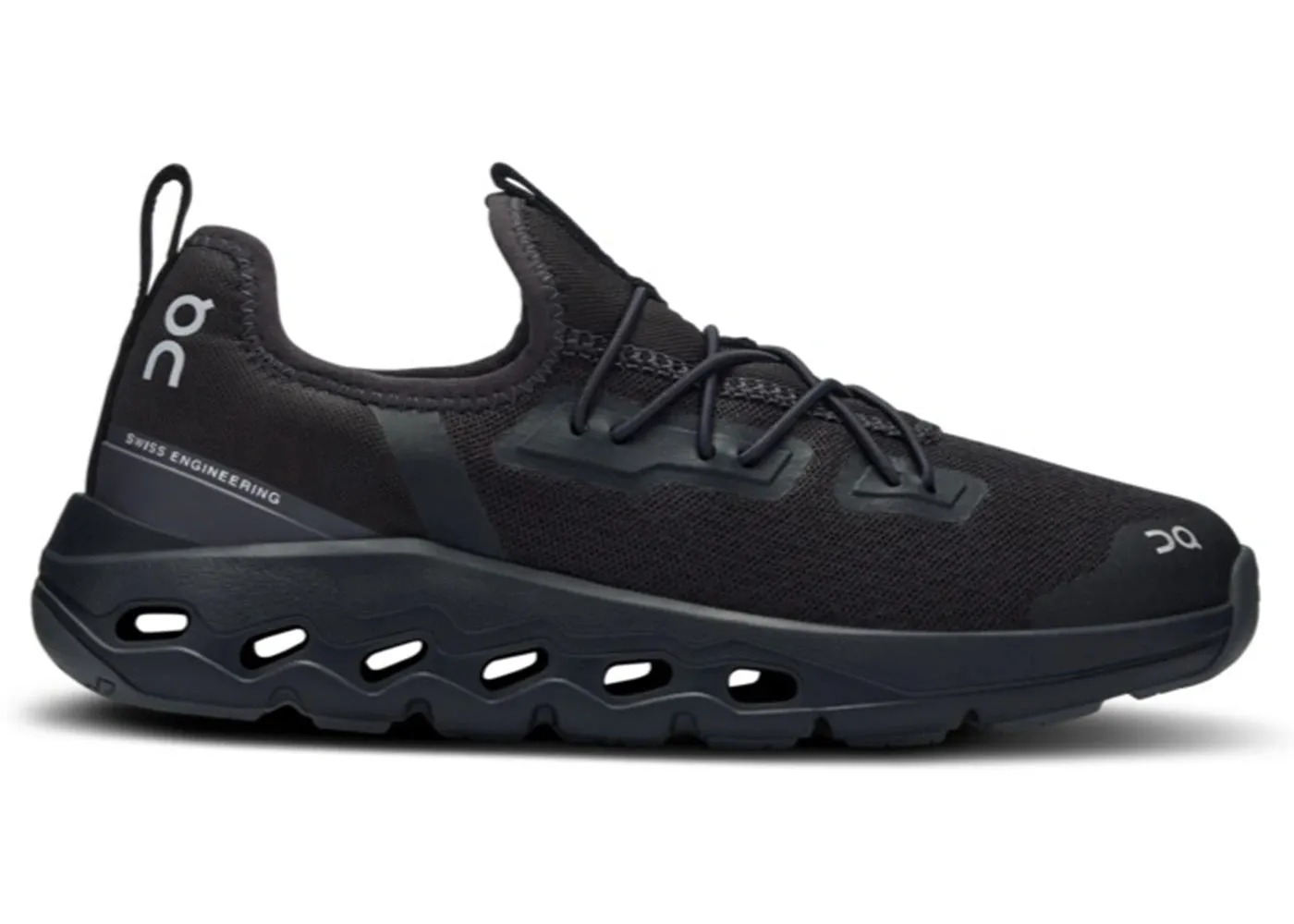 Anatomical Heel Counter On Running Cloudleap Black Eclipse (Ps)