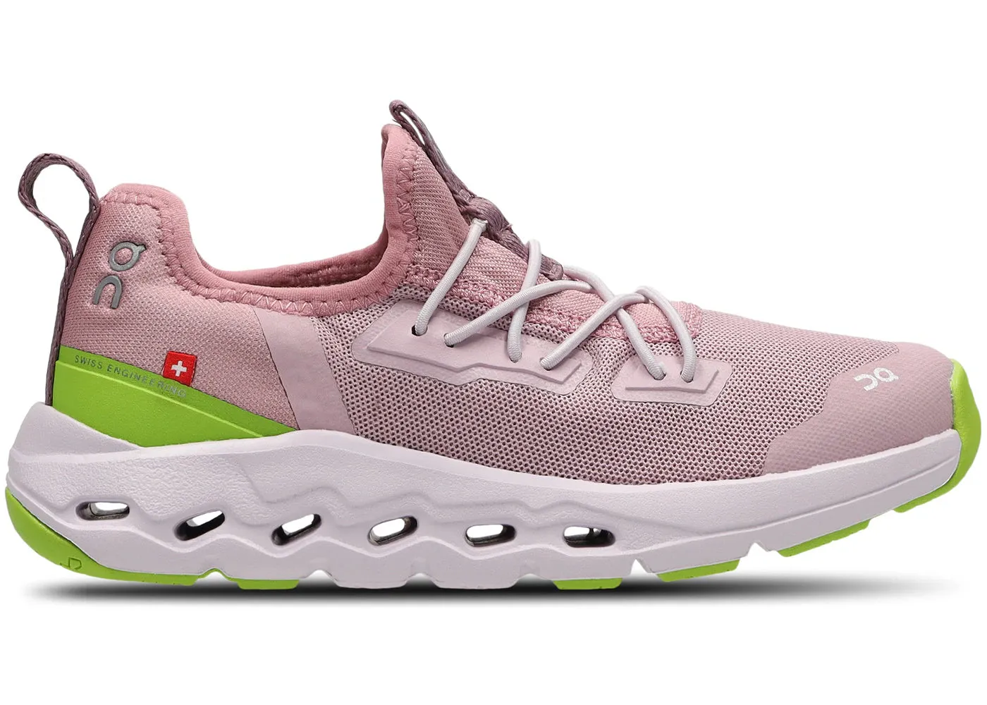 single - purpose shoes On Running Cloudleap Mauve Kiwi (Ps)