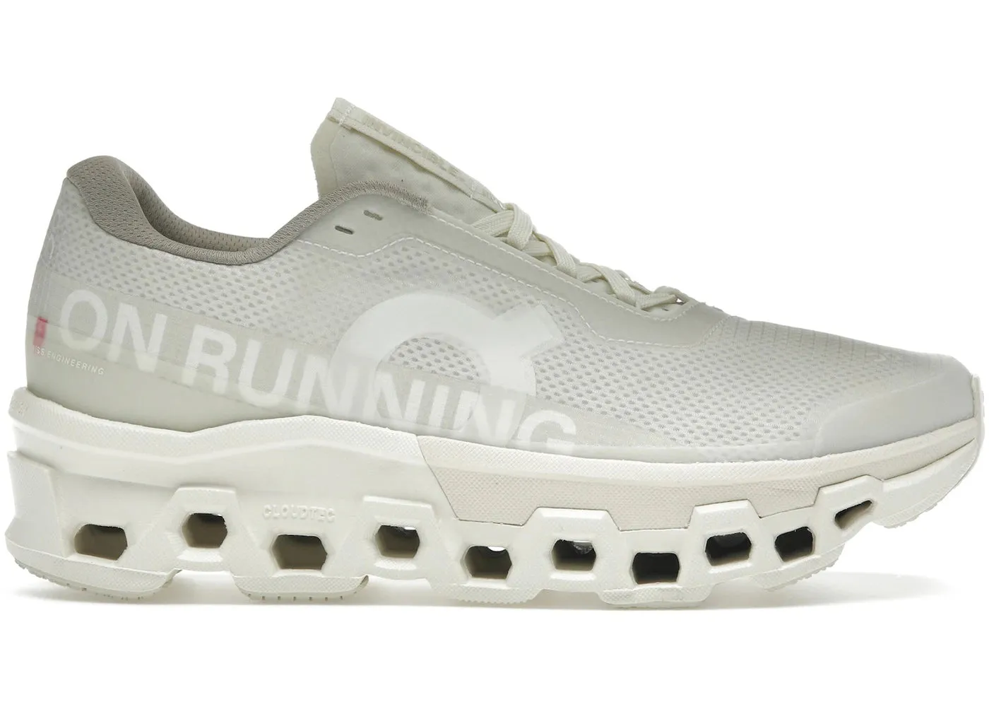 active - lifestyle Shockwave Dissipation On Running Cloudmonster 2 Invincible Ivory White