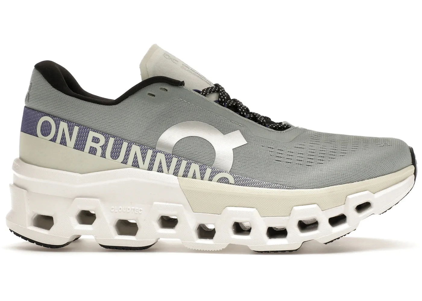 On Running Cloudmonster 2 Mineral Aloe indoor track running gear Flat terrain stability