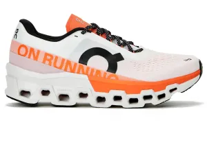 cricket shoes On Running Cloudmonster 2 White Flame