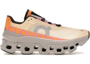 On Running Cloudmonster Blonde Fade (Women'S) running in patterned designs