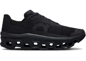 Lightweight Mesh Materials On Running Cloudmonster Void All Black (Women'S)