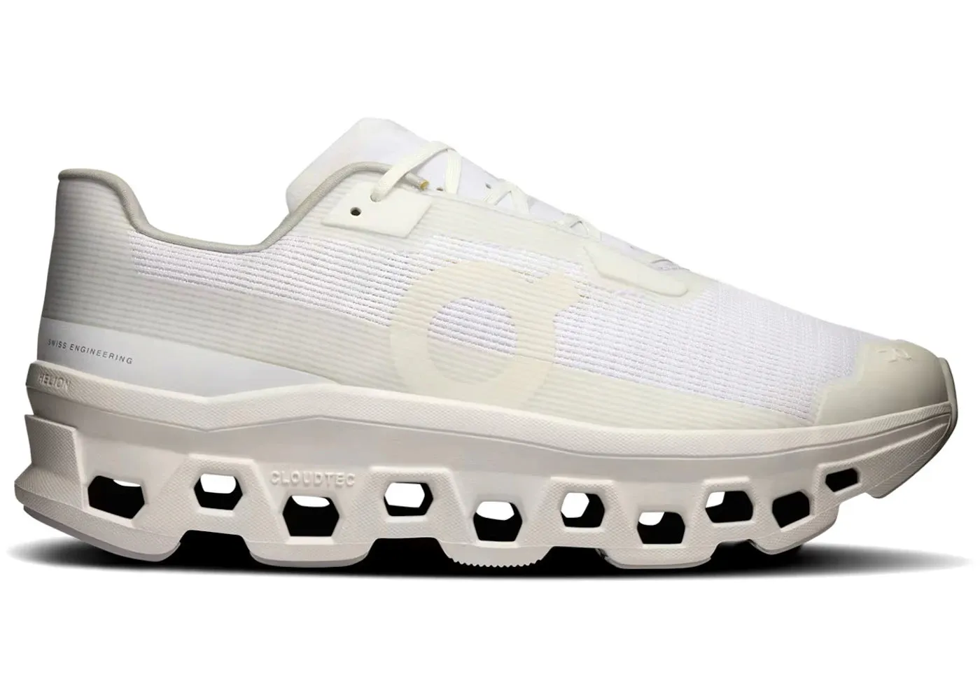 On Running Cloudmonster Void All White classic - design shoes Stretch Workout