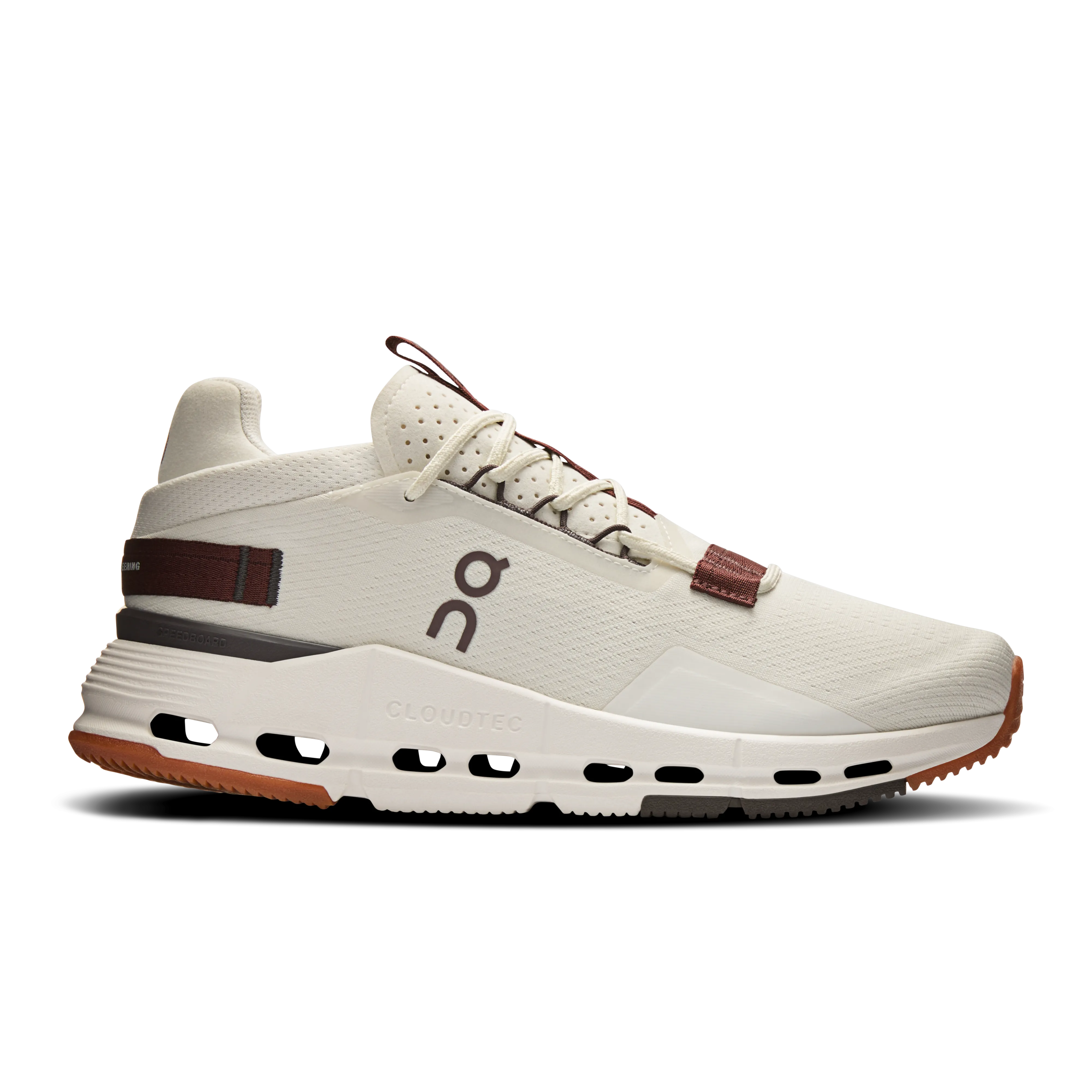 travel - friendly shoes Tuned Rebound Technology On Running Cloudnova 2 Ice Mulberry (Women'S)