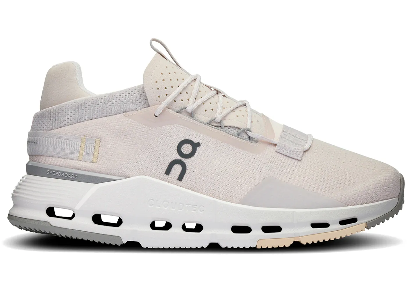 Comfort Strapping On Running Cloudnova 2 Sand Fog (Women'S)