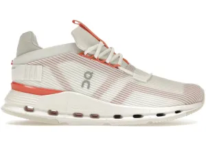 On Running Cloudnova Void Undyed White Flame speed - oriented running gear ground grip