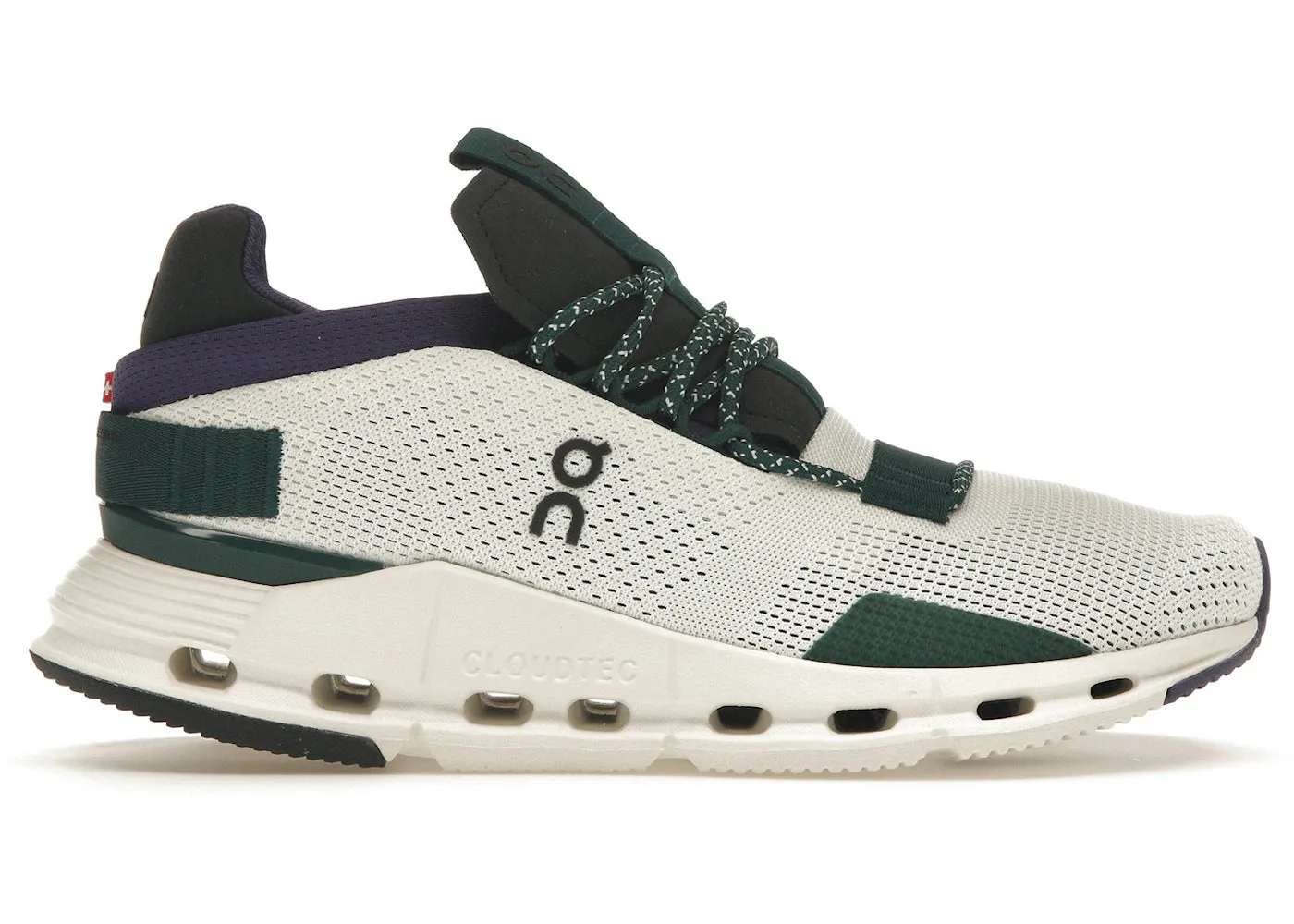 On Running Cloudnova White Violet (Women'S) footgear for jogging