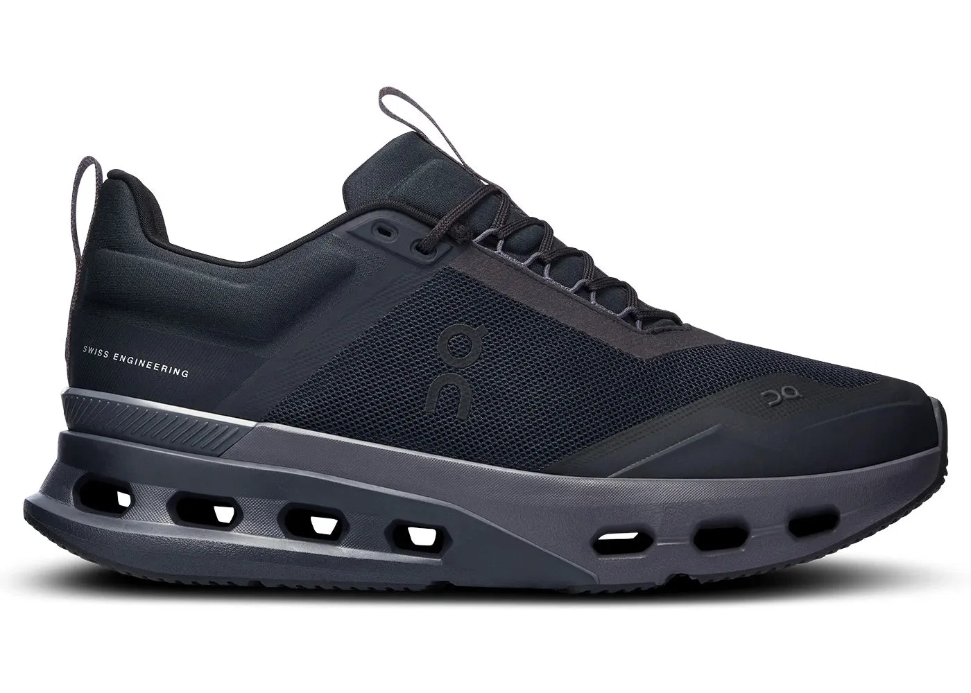 On Running Cloudnova X Black Eclipse (Women'S) Progressive Tread interval - training