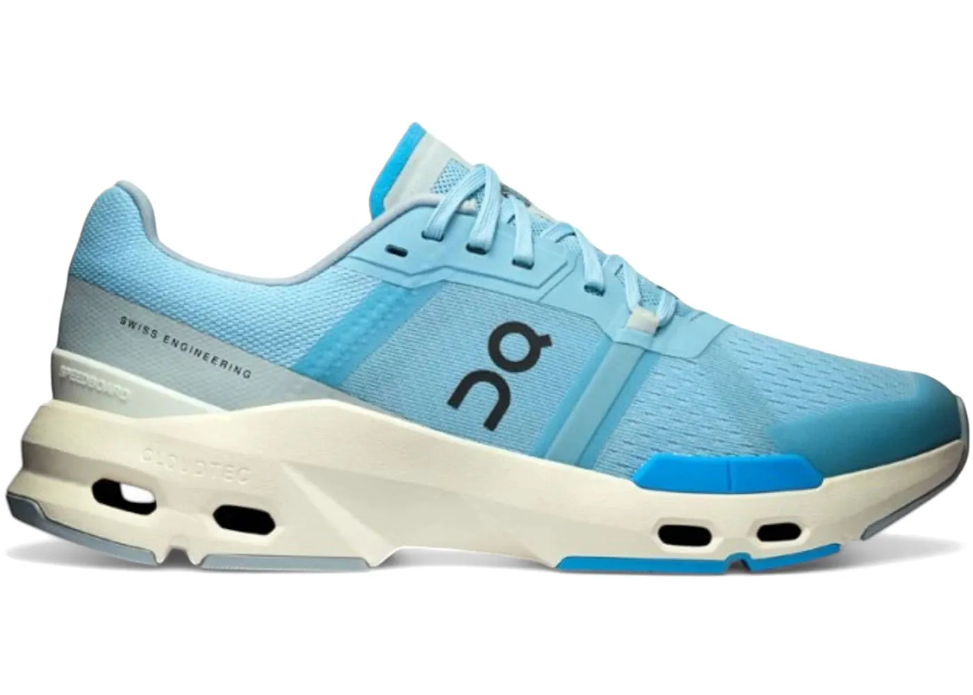 lightweight - construction - feature shoes elastic - band running shoes On Running Cloudpulse Wash Malibu (Women'S)