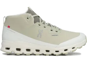 Ergonomic Lace System On Running Cloudroam Waterproof Chalk Ice