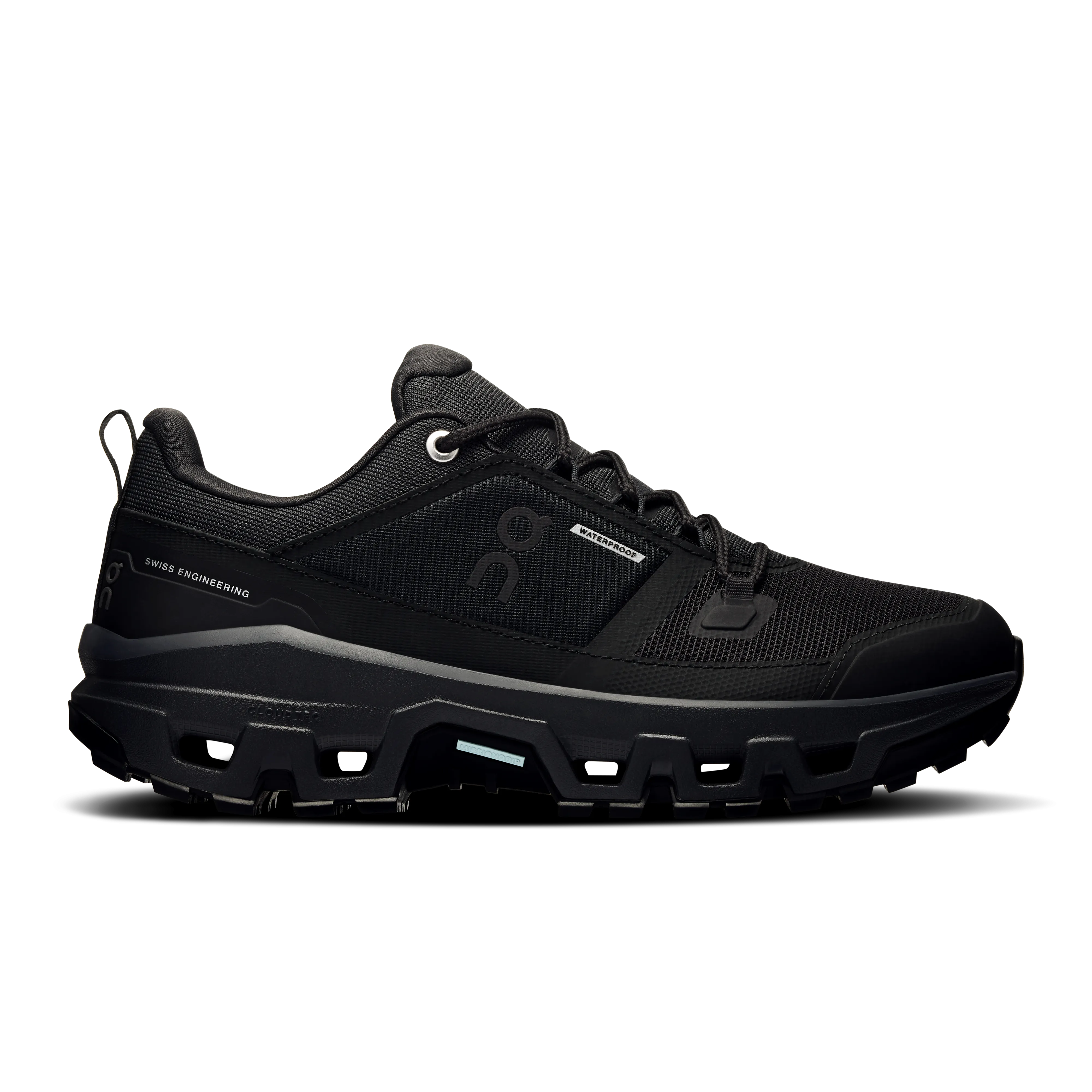 Multi Layer Compound logoed On Running Cloudrock Low Waterproof Black (Women'S)