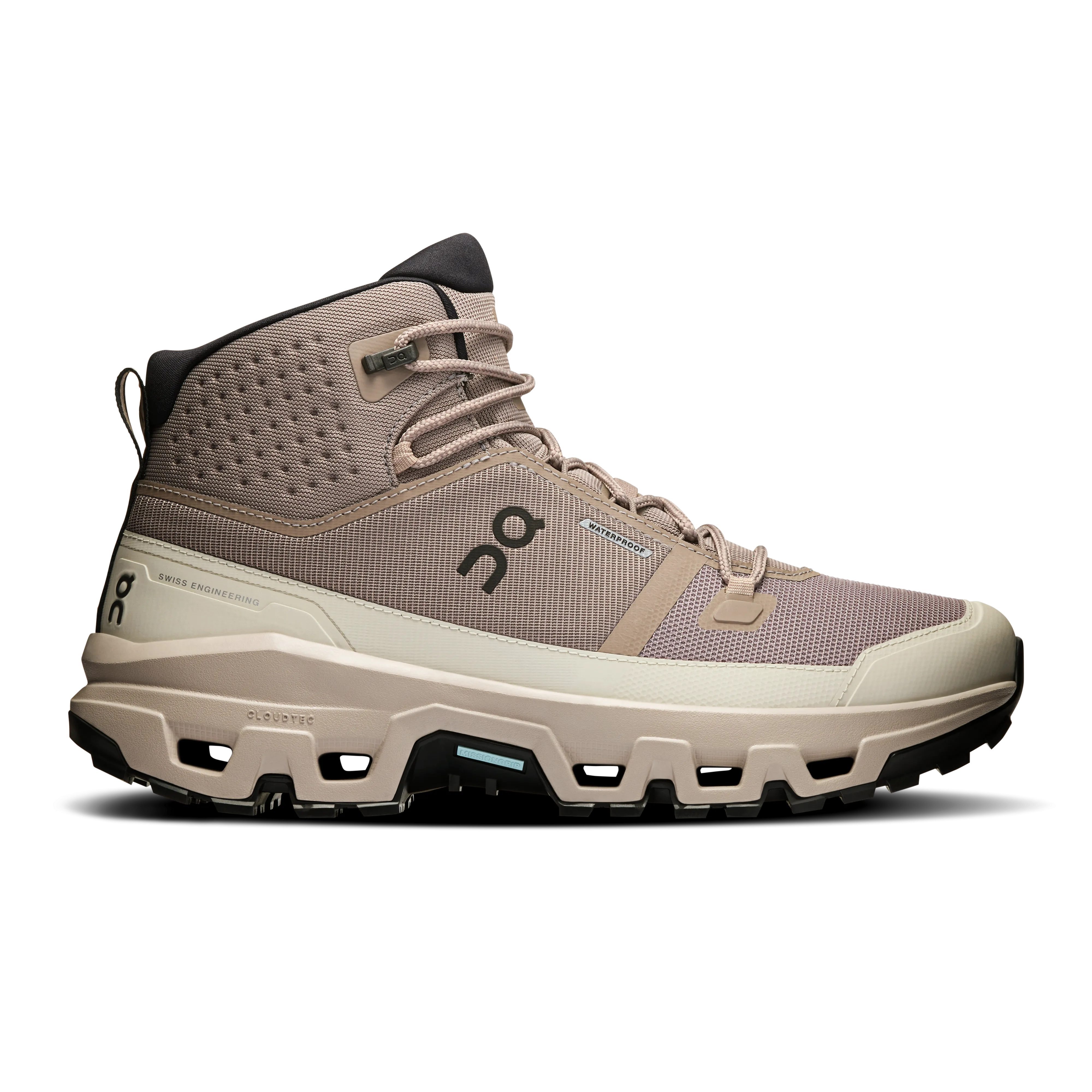 Soft Interior On Running Cloudrock Mid Waterproof Cinder Desert