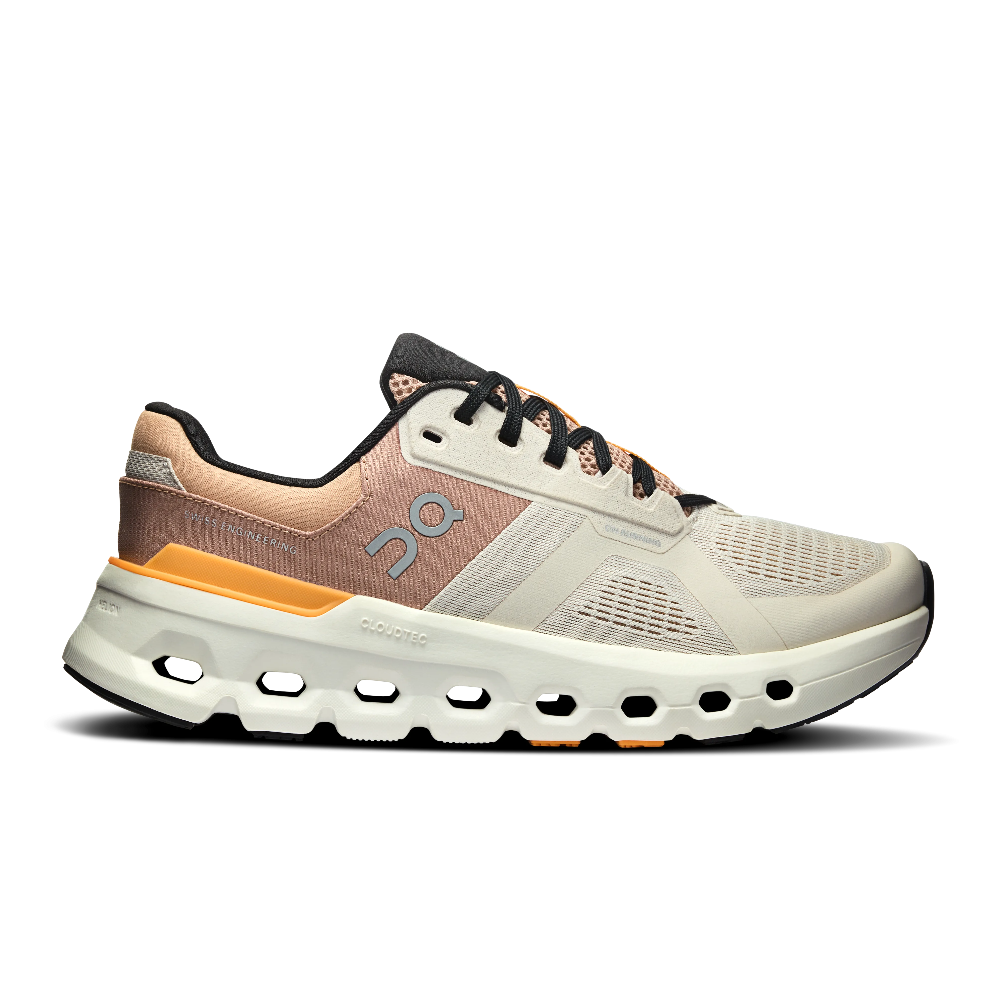On Running Cloudrunner 2 Wide Pearl Tangerine (Women'S) dual - density sole shoes