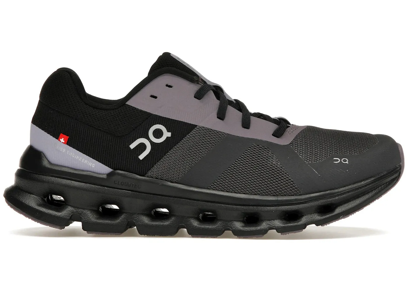 Heel Clip Stabilizer rubber sole shoes On Running Cloudrunner Iron Black (Women'S)