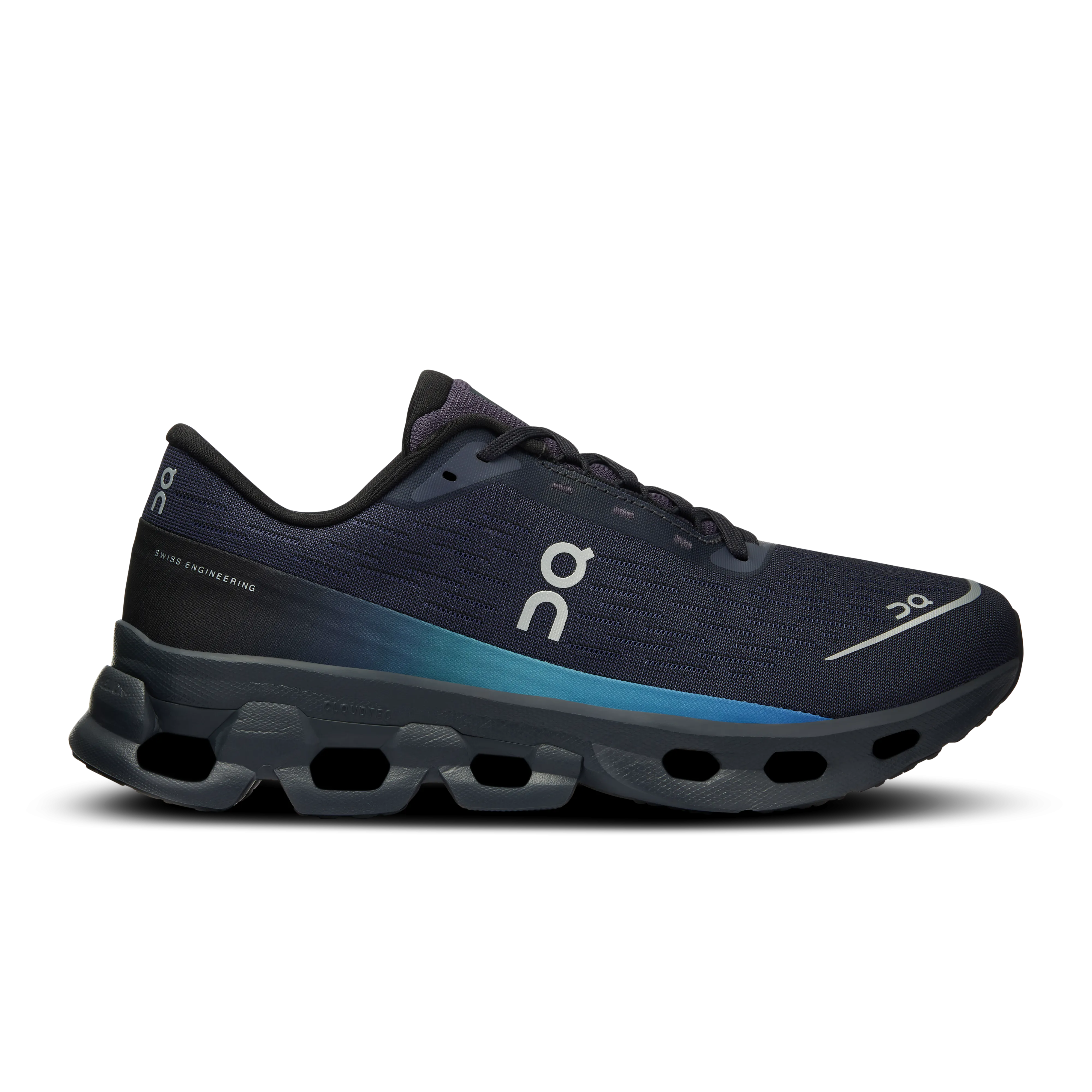 On Running Cloudspark Black Blueberry (Women'S) amateur - level shoes Multi Layer Insulation