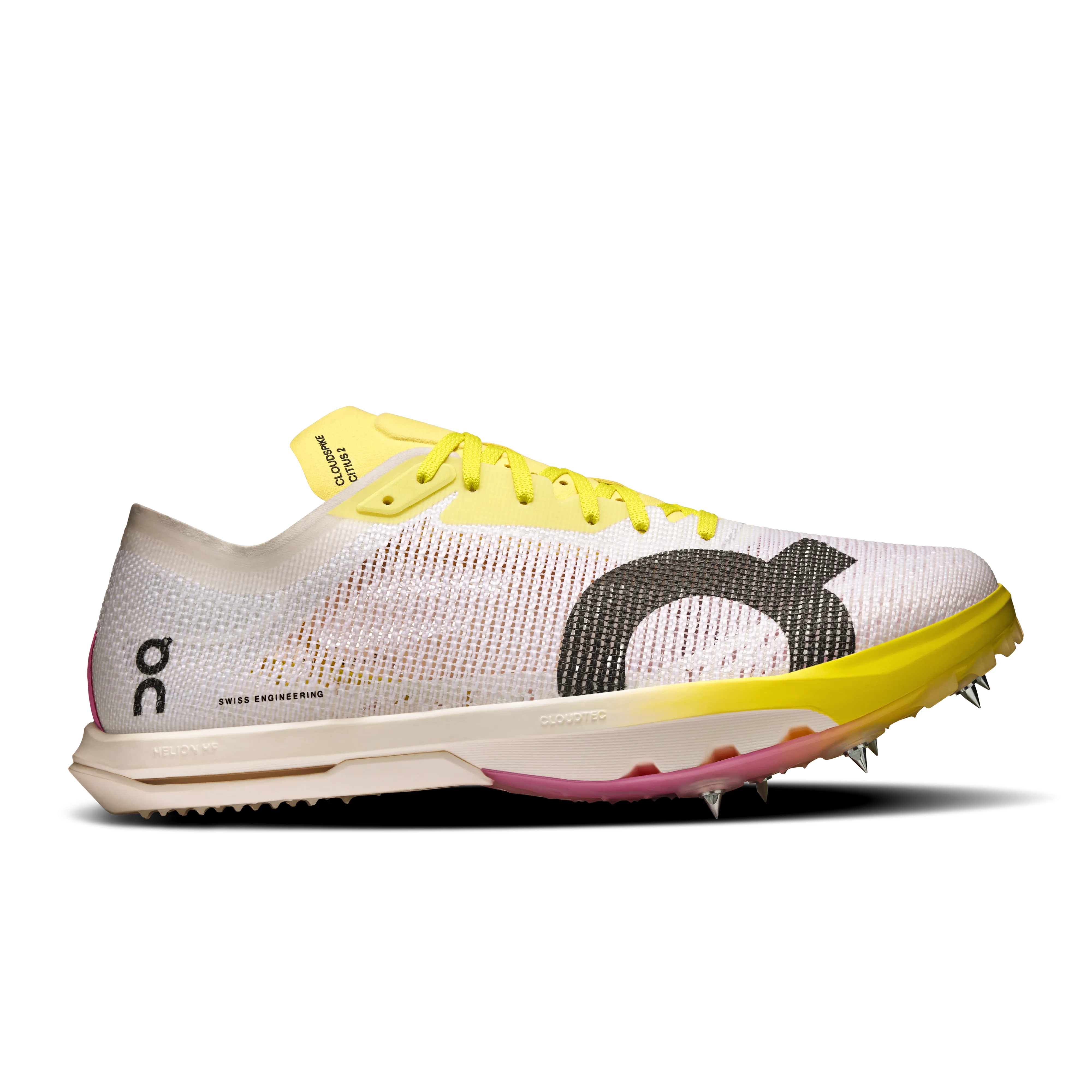 spring - appropriate On Running Cloudspike Citius 2 White Raspberry (Women'S)
