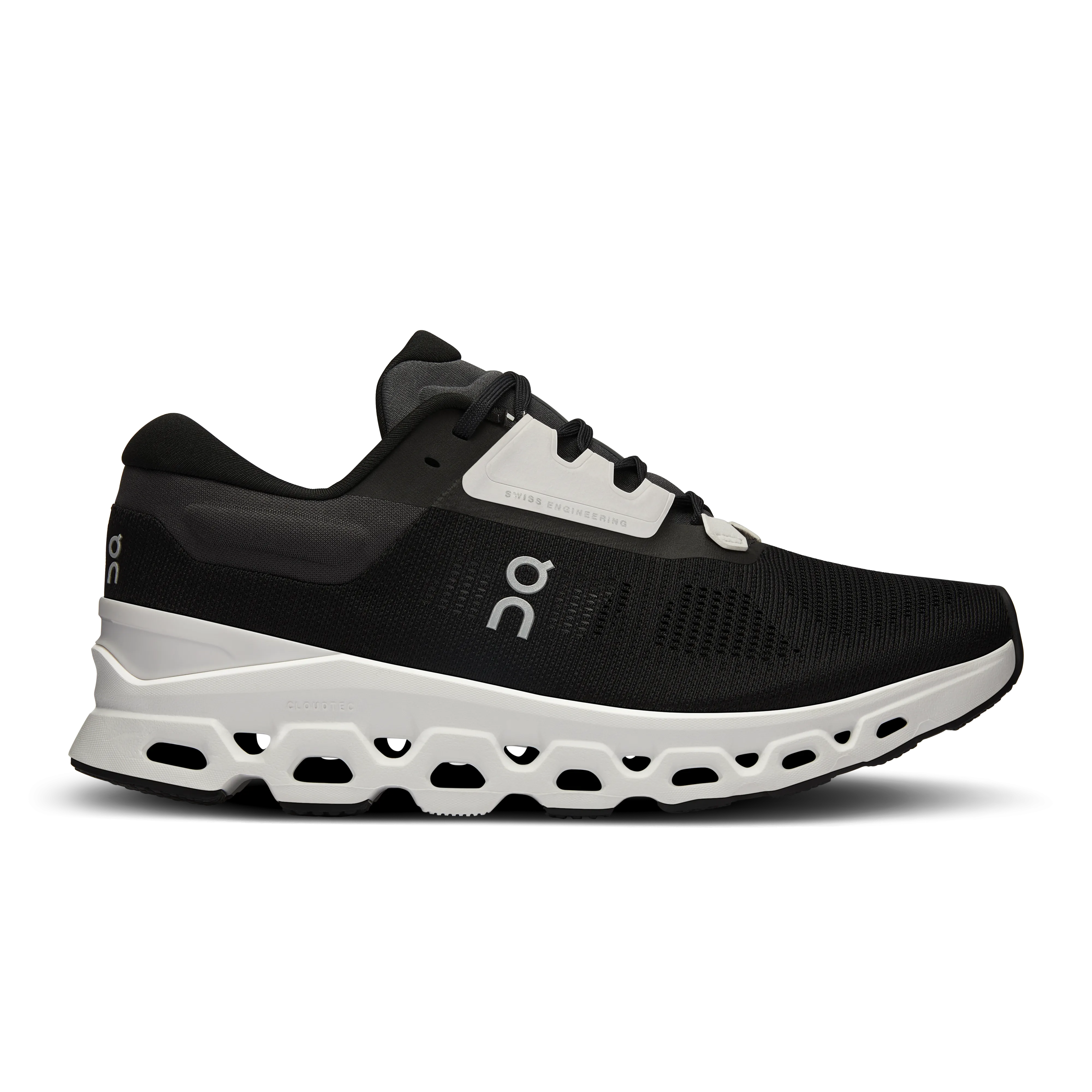 running with a group Impact absorption On Running Cloudstratus 3 Black Frost (Women'S)