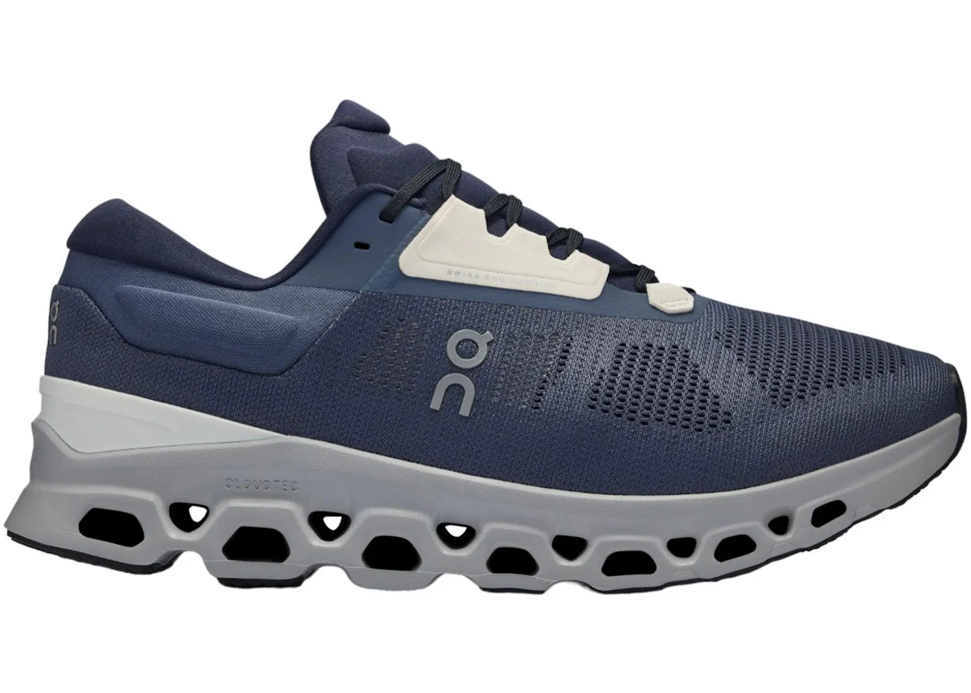 On Running Cloudstratus 3 Metal Glacier running shoes for athletes