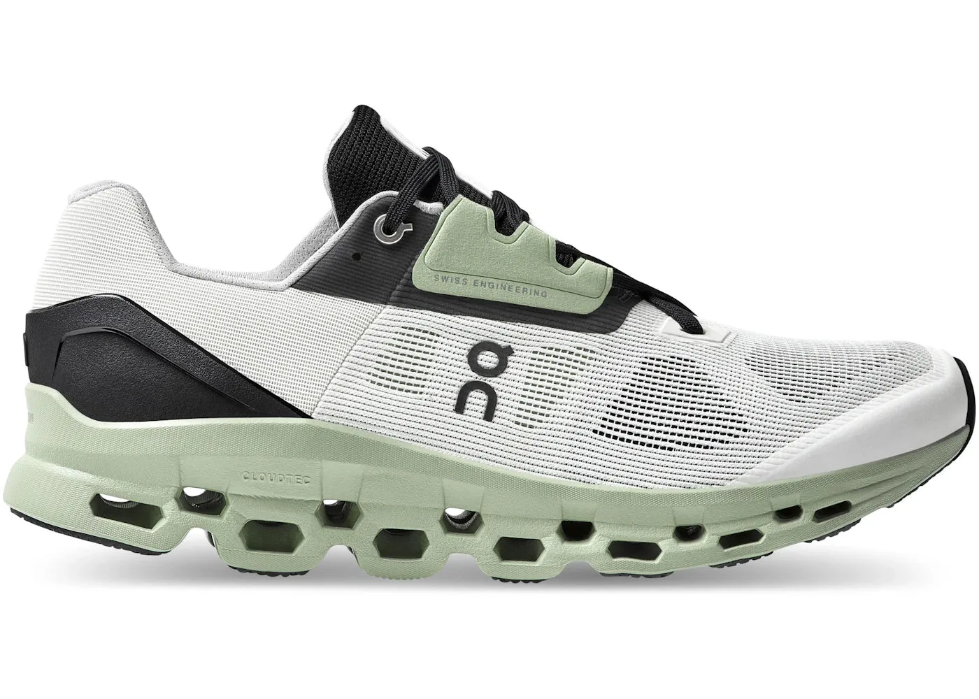 fluorescent running for a way to stay resilient On Running Cloudstratus White Black Sage