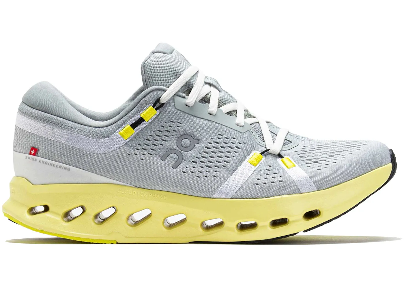 On Running Cloudsurfer 2 Glacier Limelight (Women'S) Stability Control System Rebound Energy Frame