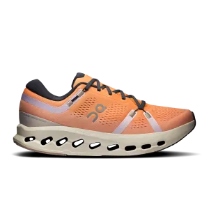 On Running Cloudsurfer 2 Tangerine Ivory Hyperelastic Polymer Non Slip Heel Grip
