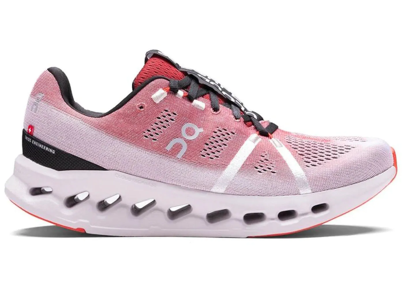 On Running Cloudsurfer Auburn Frost (Women'S) Anti Friction Heel Tab non - marking