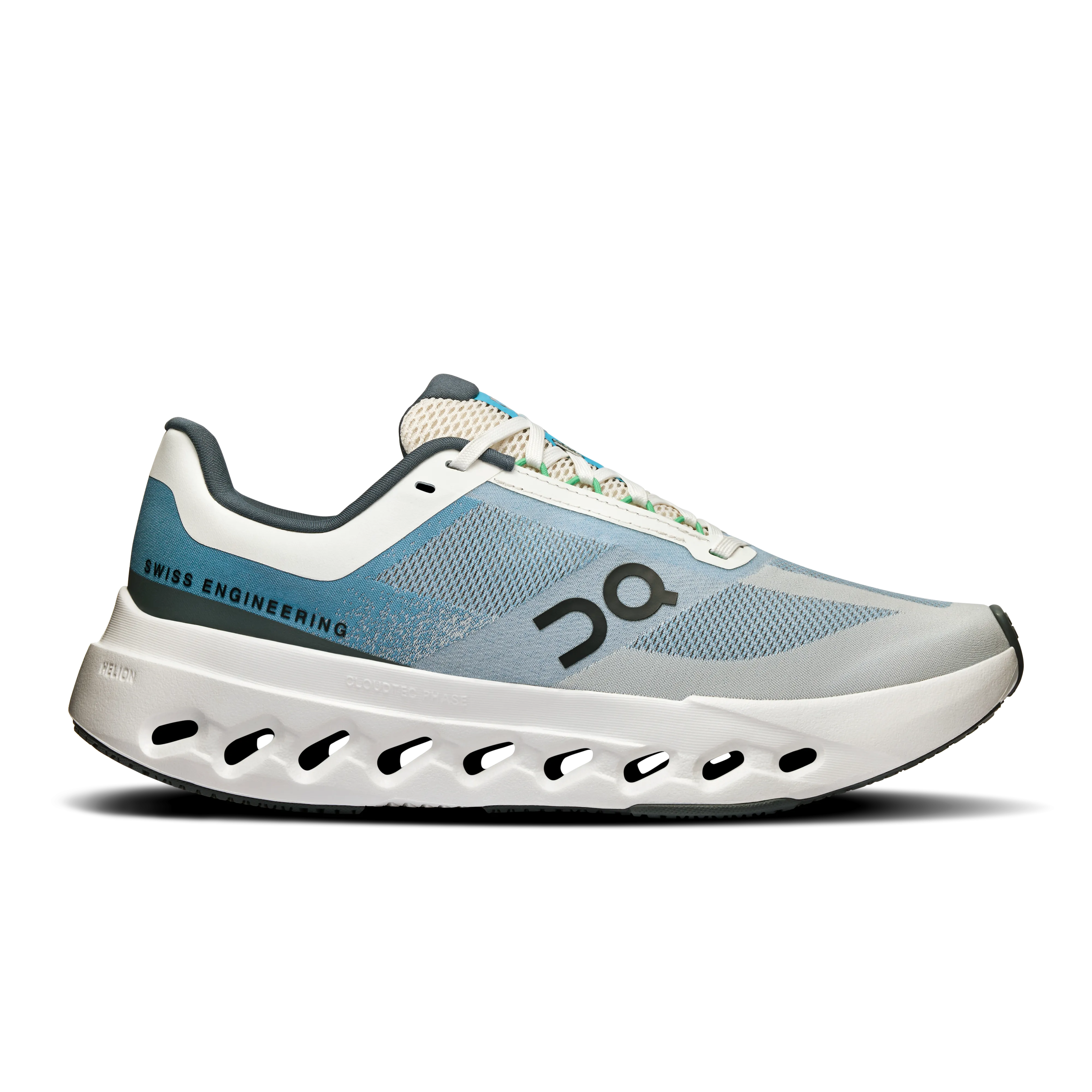 Compression Molded Midsole On Running Cloudsurfer Next Niagara White (Women'S)