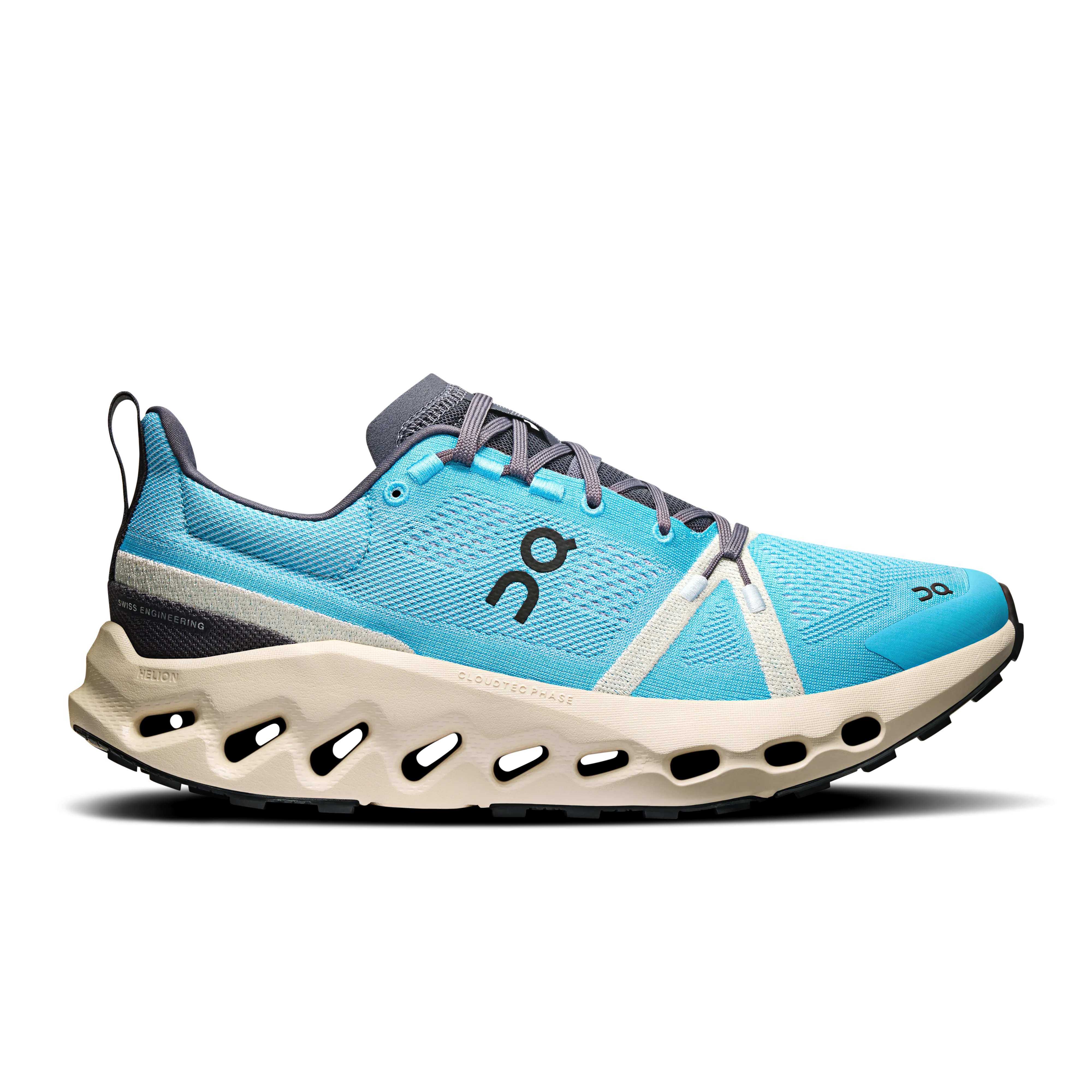 On Running Cloudsurfer Trail HorizOn Running Cream Thermoplastic Heel Frame