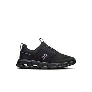 On Running Cloudswift Kids All Black Ventilation Perforations Internal Heel Lock