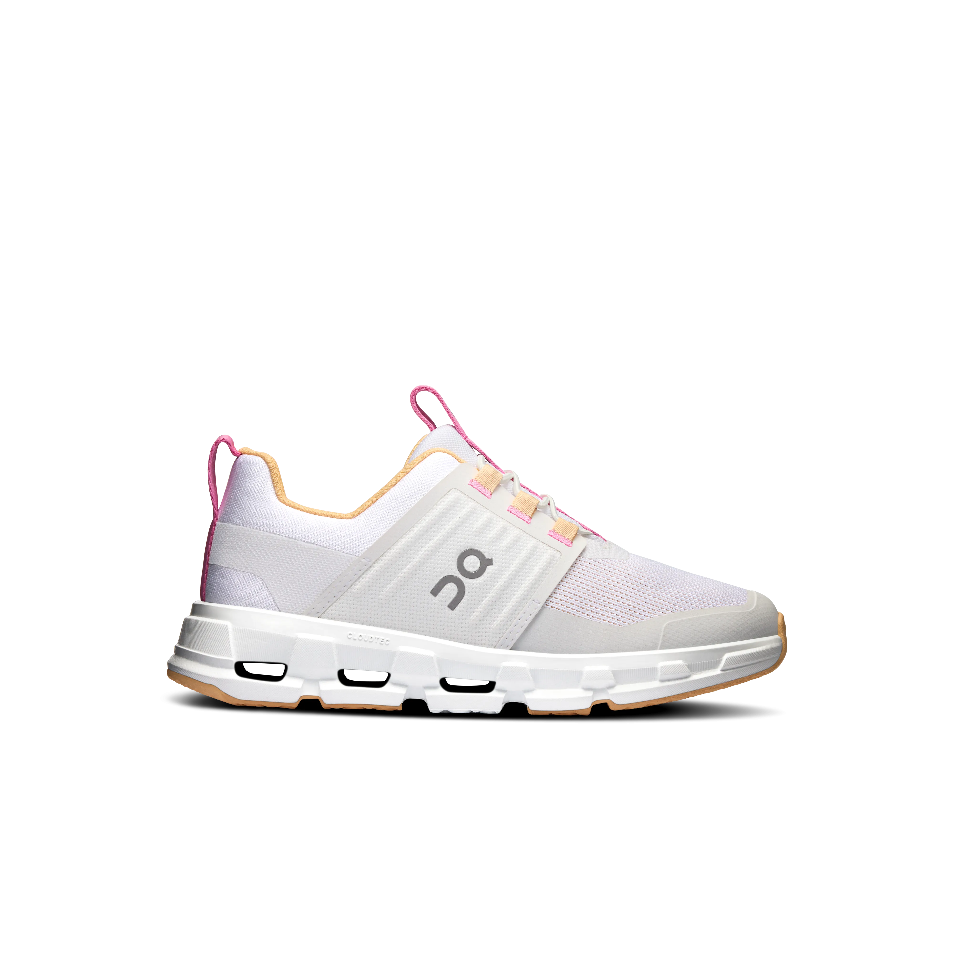 heavy - duty rubber shoe substance On Running Cloudswift Kids White Blonde