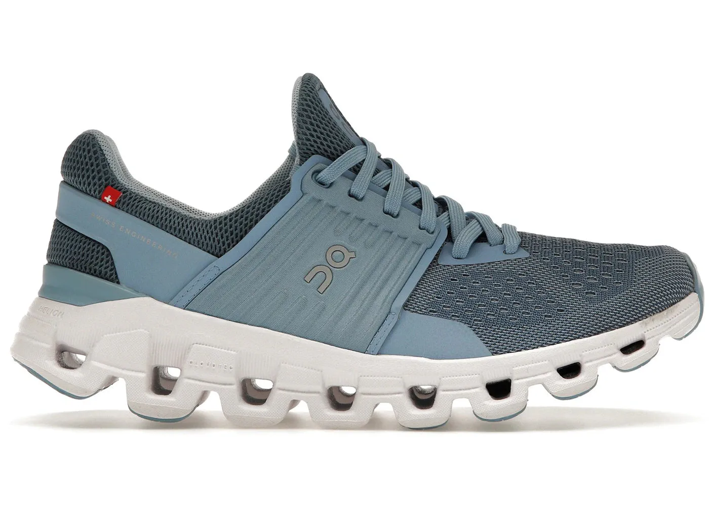 On Running Cloudswift Lake Sky Blue (Women'S) Dual Density Insert Thermoplastic Heel Frame