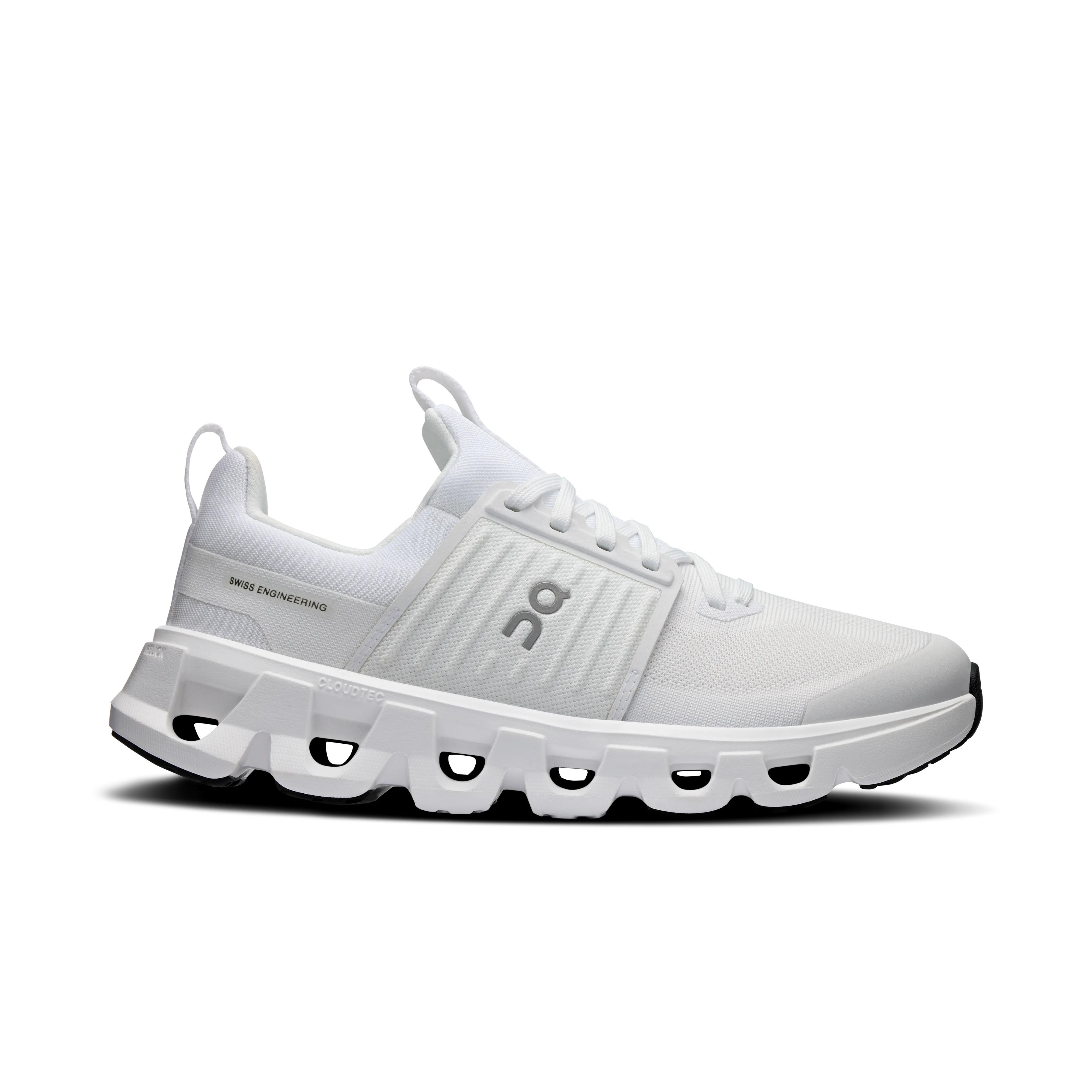 On Running Cloudswift Youth All White gym running shoes