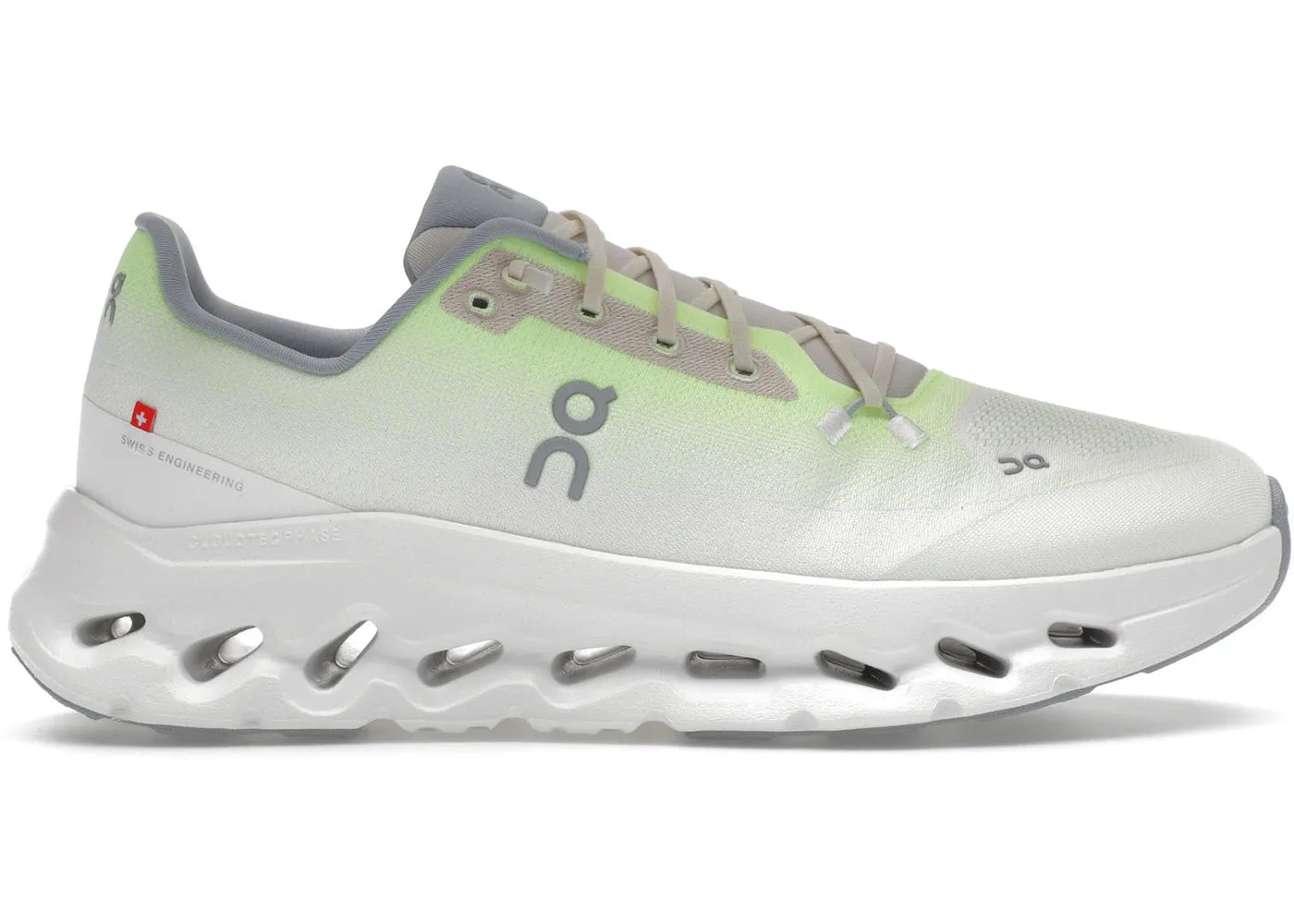 Responsive Ride Feel Everyday Comfort On Running Cloudtilt Lime Ivory