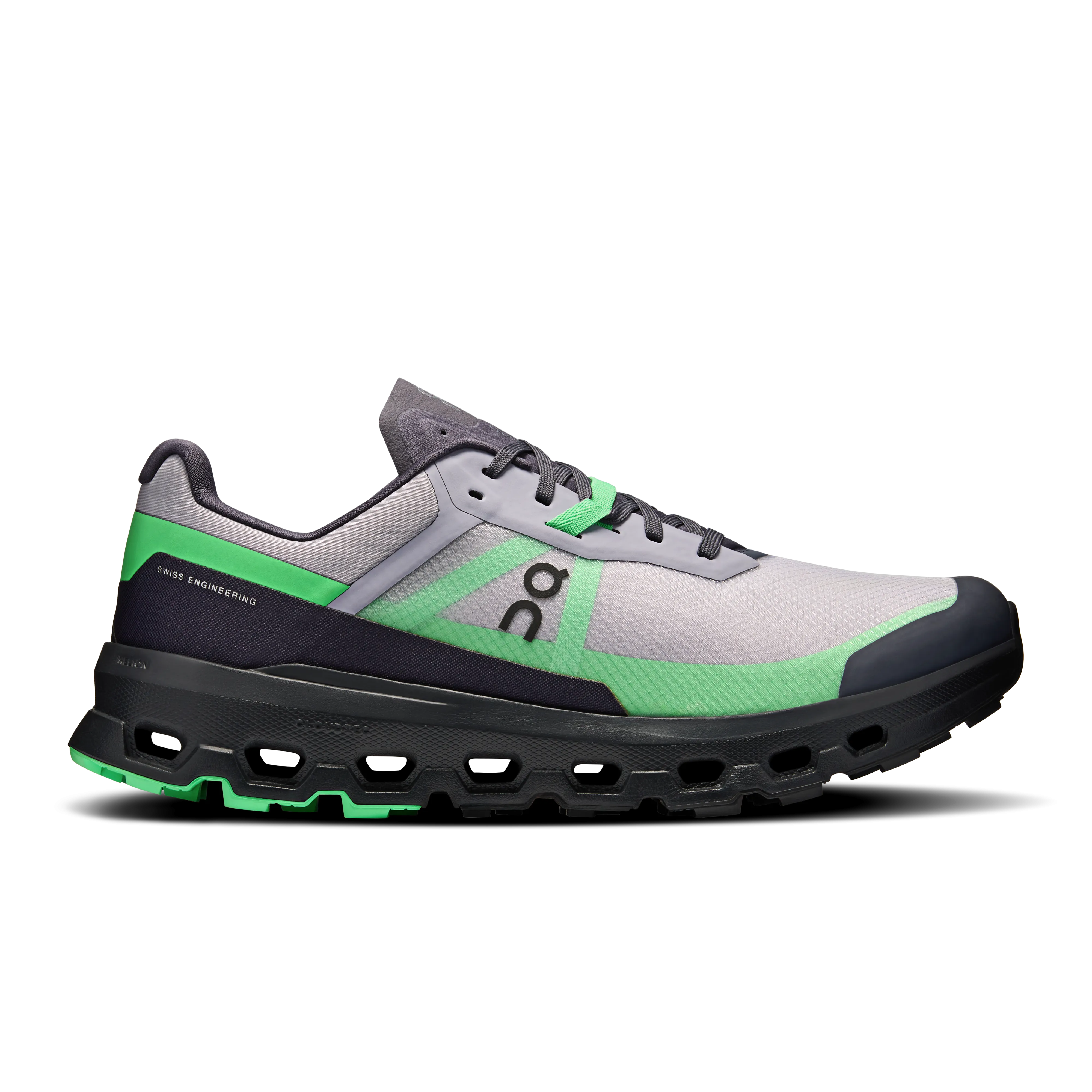 On Running Cloudvista 2 Lilac Black Pressure Dispersing Insole Cushion Balancing