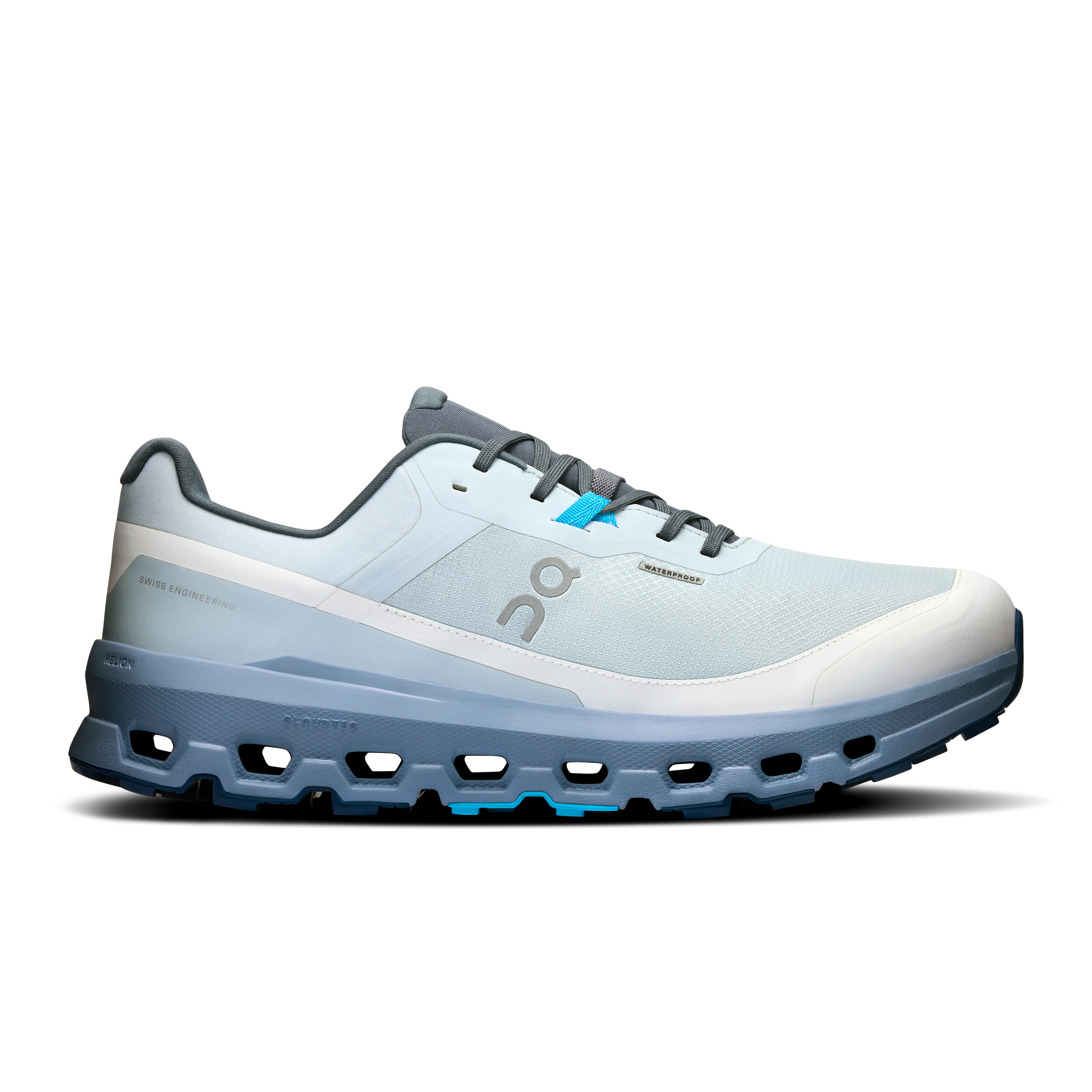 On Running Cloudvista 2 Waterproof Arctic Chambray Double - layer lightweight - material shoes