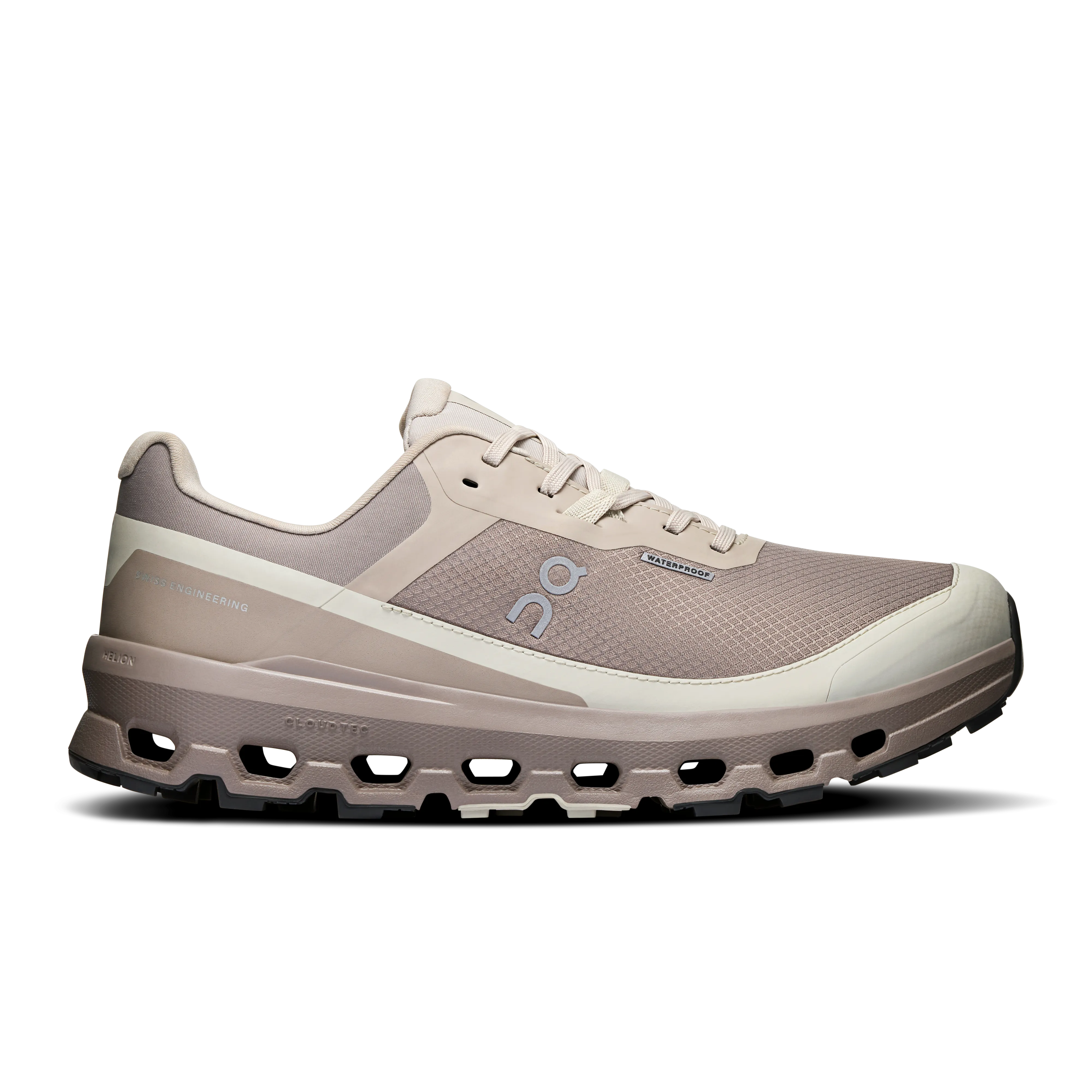 anti slip grip On Running Cloudvista 2 Waterproof Fog Cinder (Women'S)
