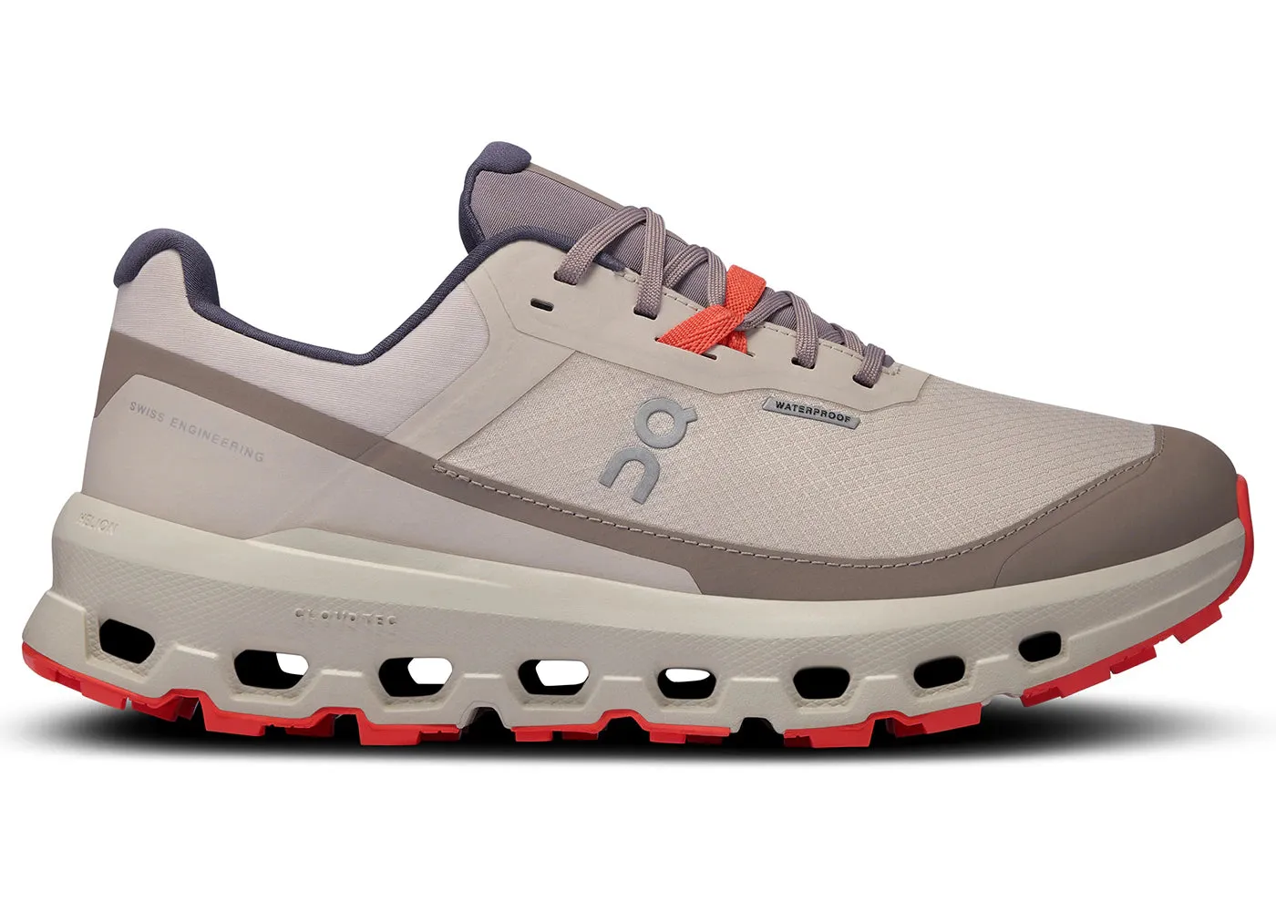 Abrasion   Resistant post - race celebration On Running Cloudvista 2 Waterproof Pearl Ice (Women'S)