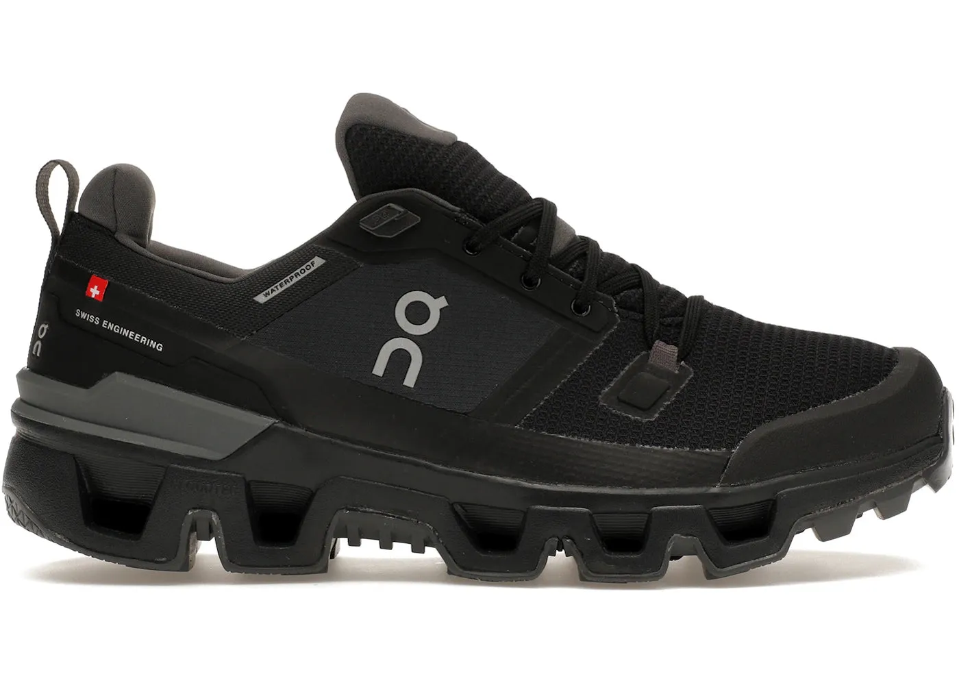 On Running Cloudwander Waterproof Black Eclipse (Women'S) Pressure Distribution Sole