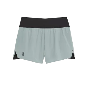 On Running Shorts Cobble | Black (Women'S) running in a mountain range shoes ankle - high running option