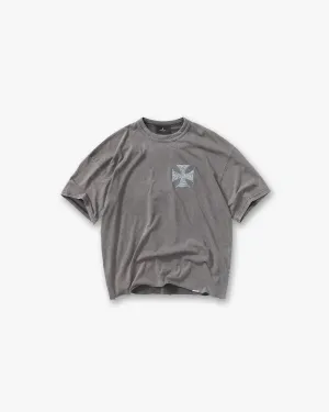 MH T-Shirt - Vintage Grey Reinforced Shoulder EasyCareFinish