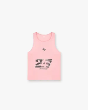 Self Fabric Tape 247 Los Angeles Singlet - Pink