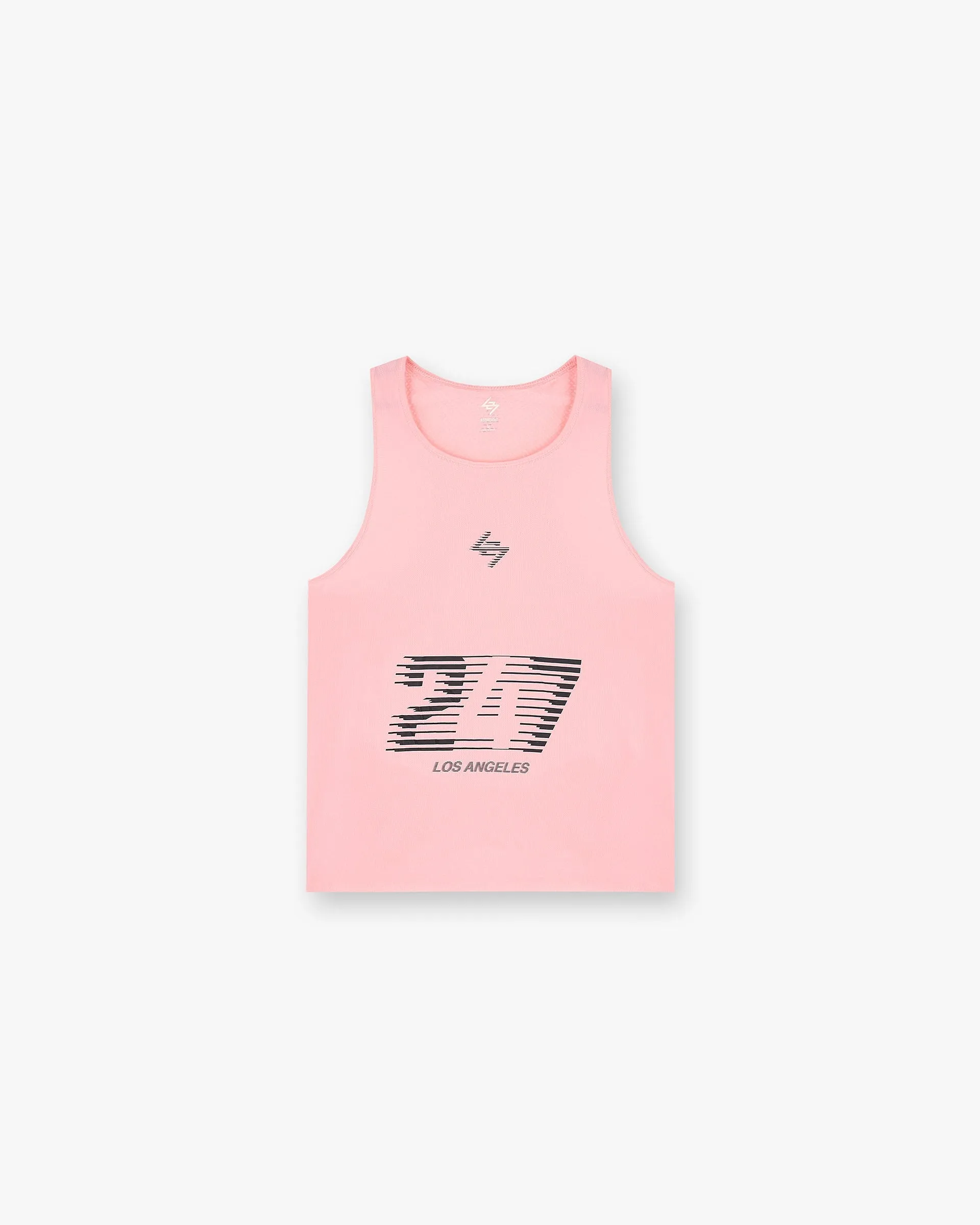 Self Fabric Tape 247 Los Angeles Singlet - Pink