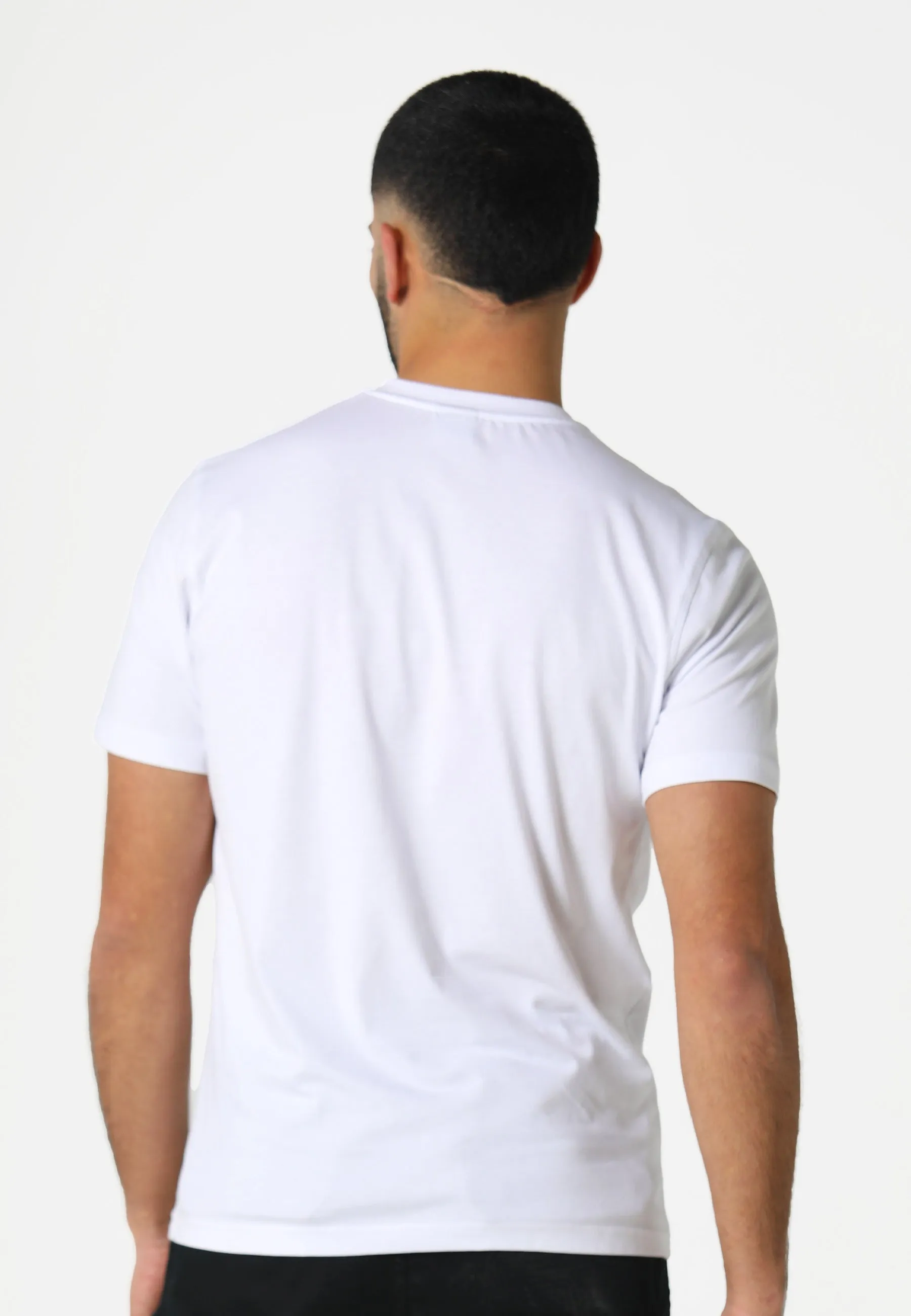 Non Restrictive Silhouette NonRestrictive Cut Oxshott White T-Shirt