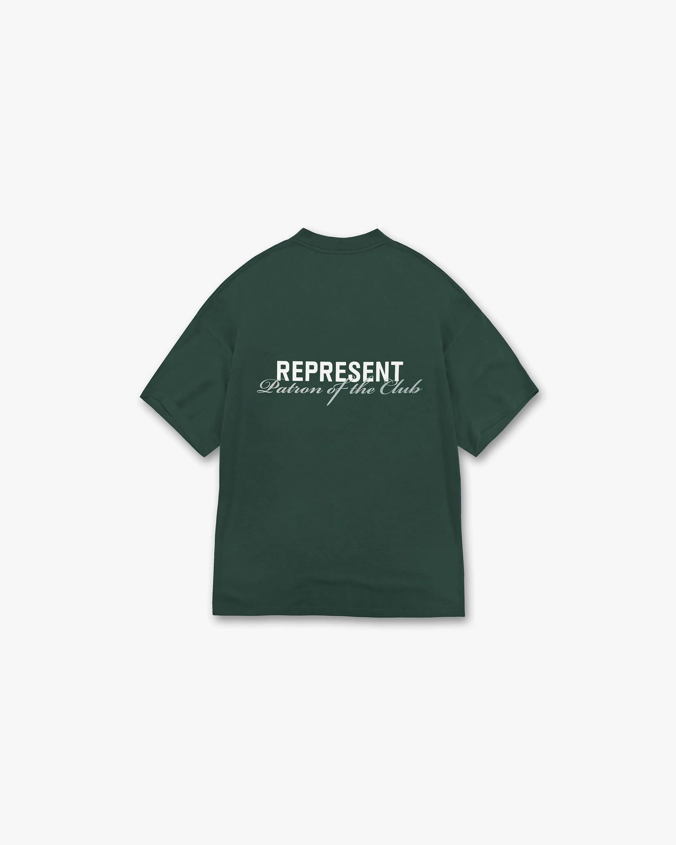 Travel Friendly Patron Of The Club T-Shirt - Forest Green